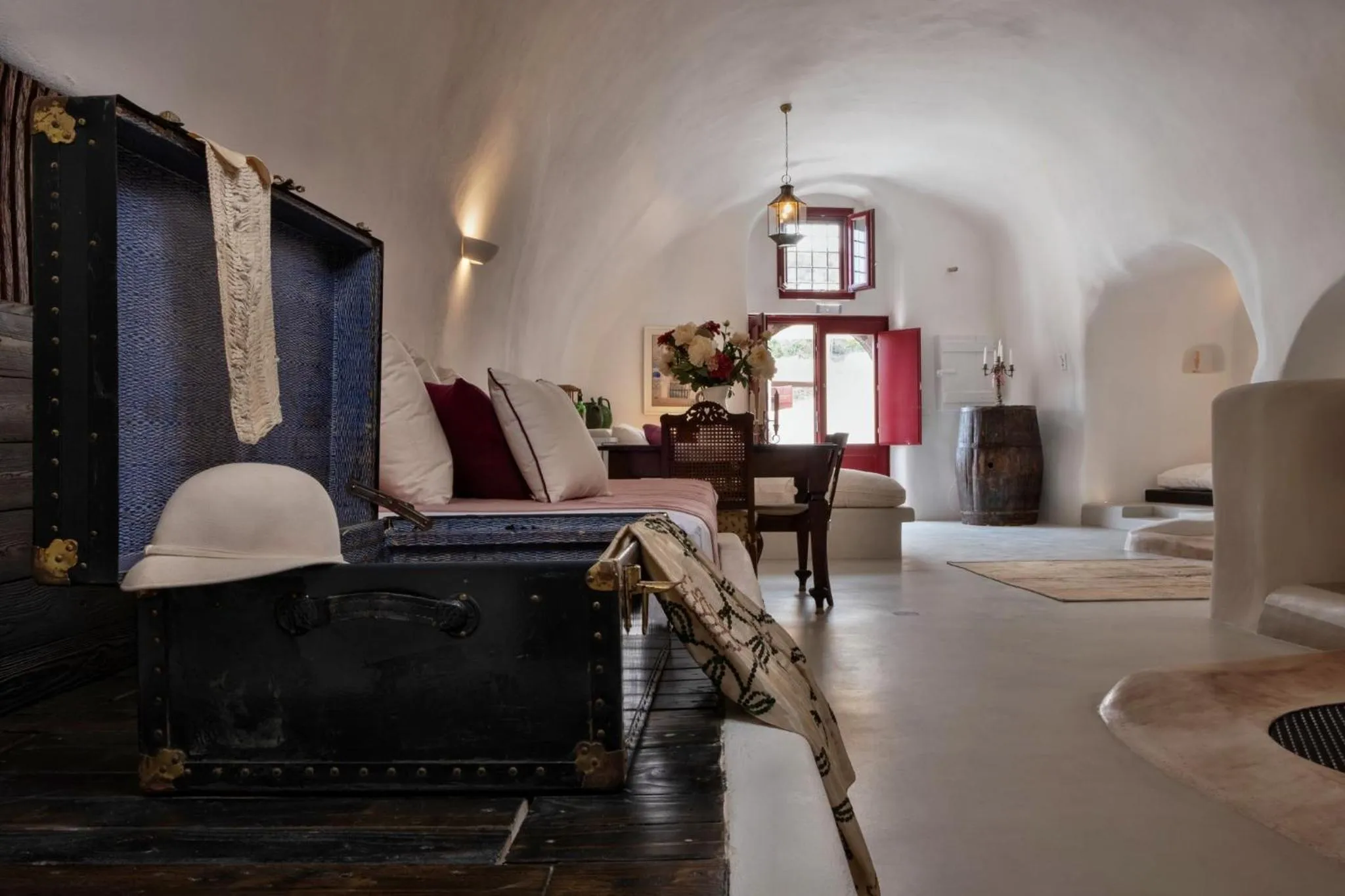 Seating area in Abelis Canava Luxury Suites