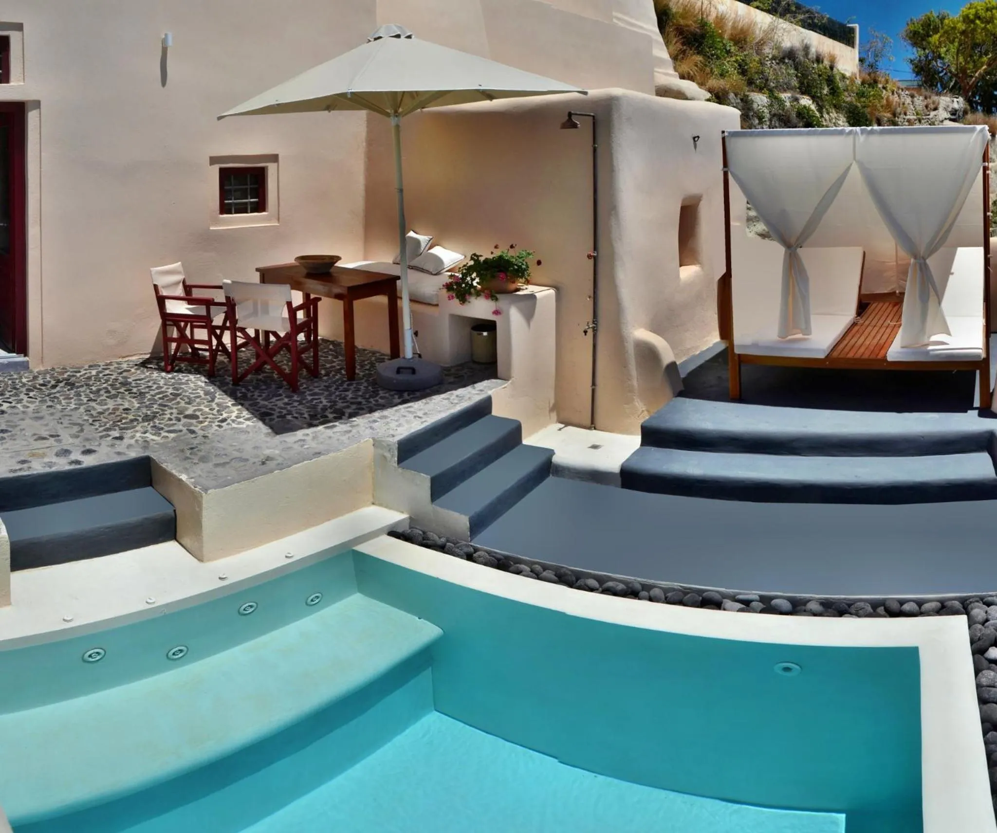 Swimming pool in Abelis Canava Luxury Suites