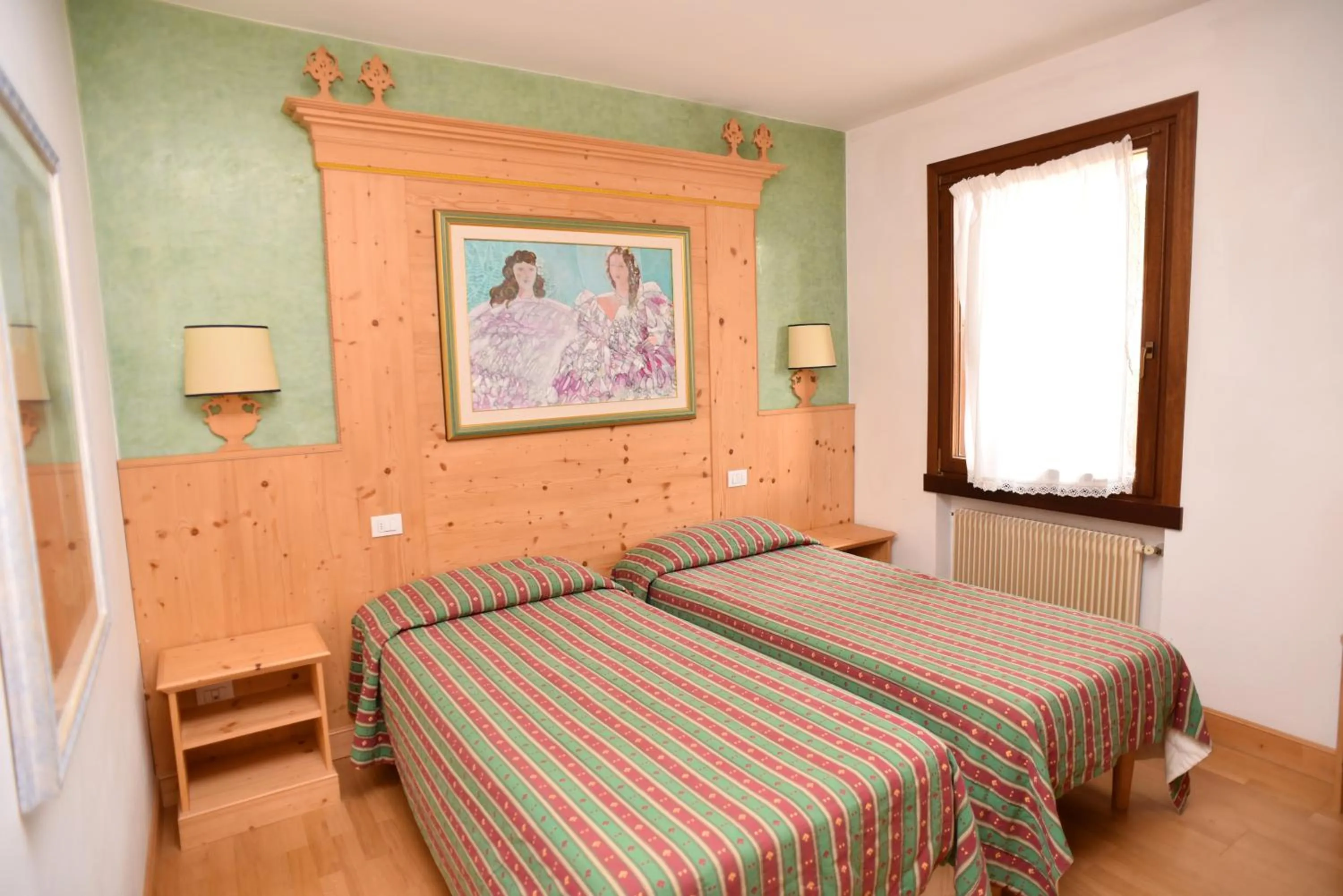 Bed in Albergo Da Gildo