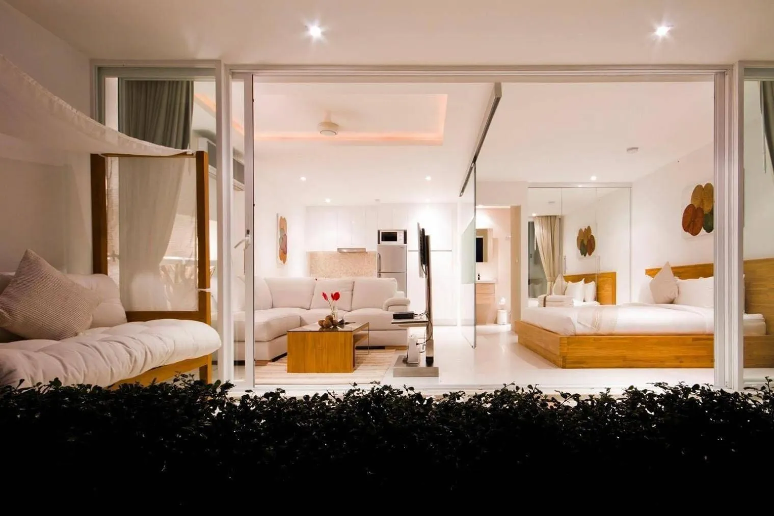 Photo of the whole room, Bed in Code Samui Hotel