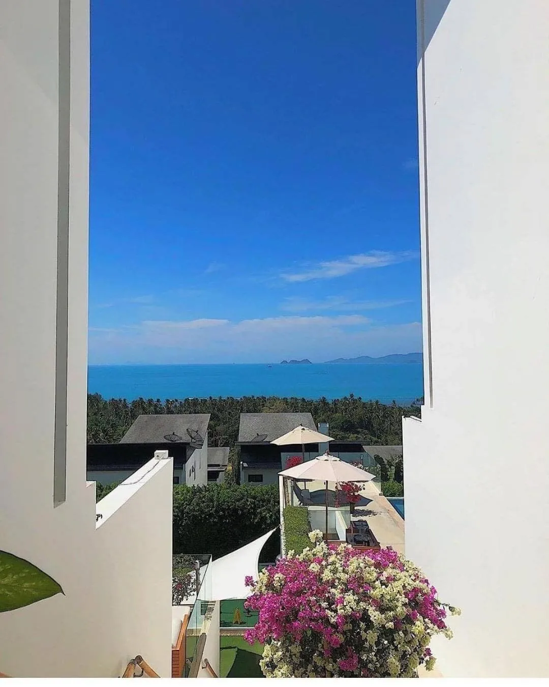 View (from property/room) in Code Samui Hotel