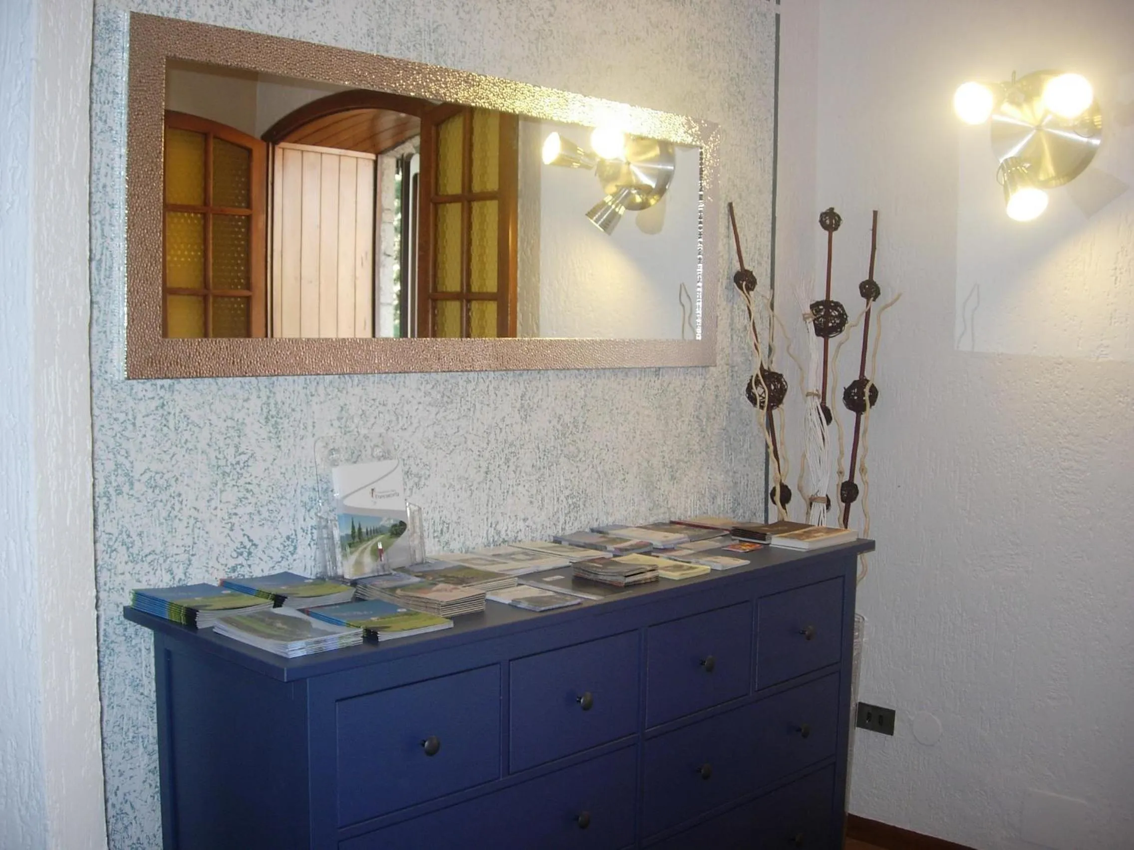 Lobby or reception in B&B Aria Di Lago