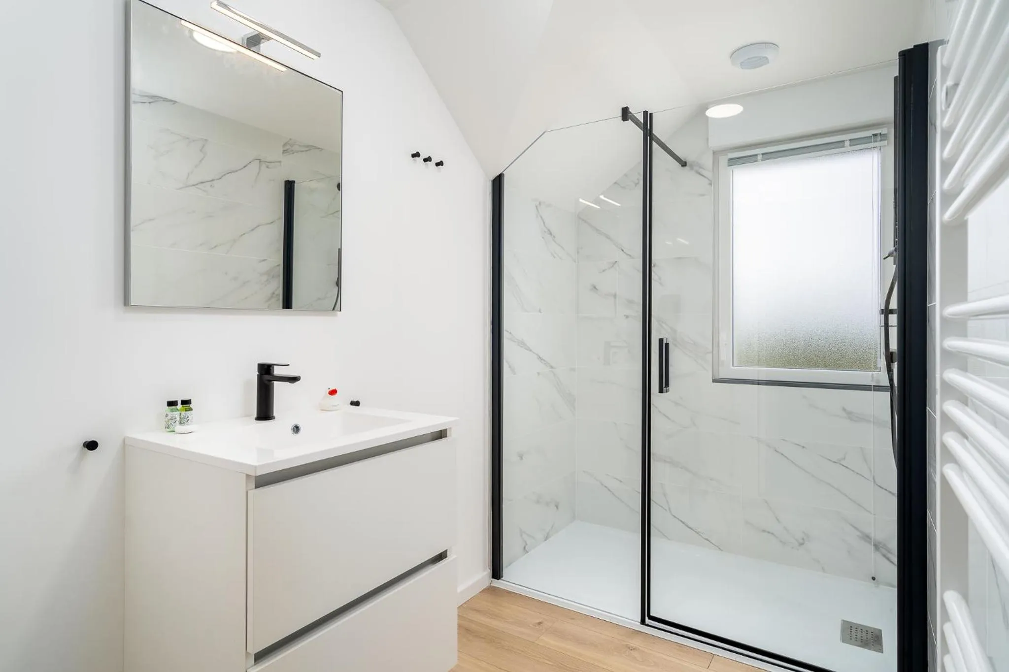 Shower in Evancy Equihen-Plage