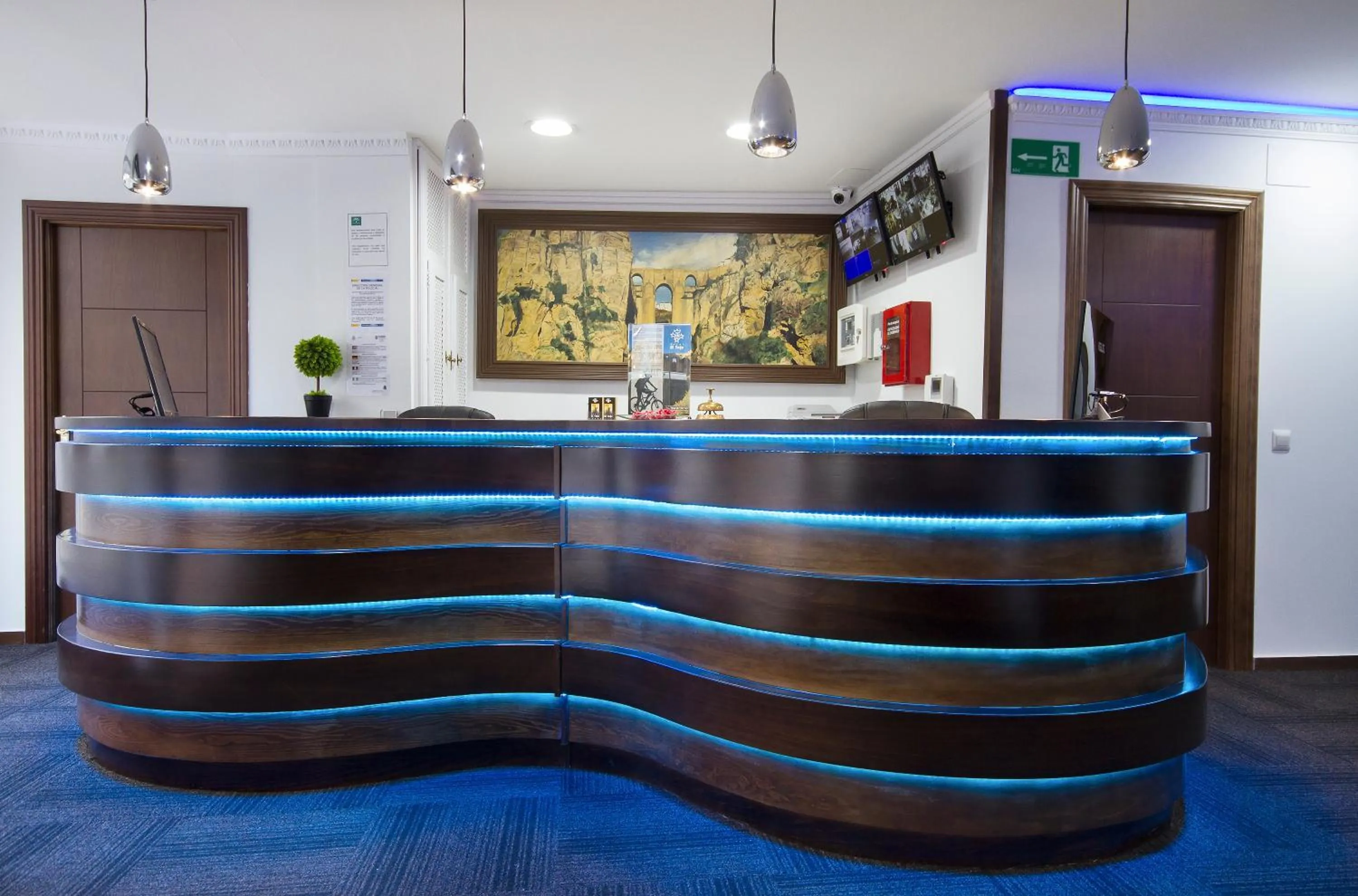 Lobby or reception in Hotel El Tajo & SPA