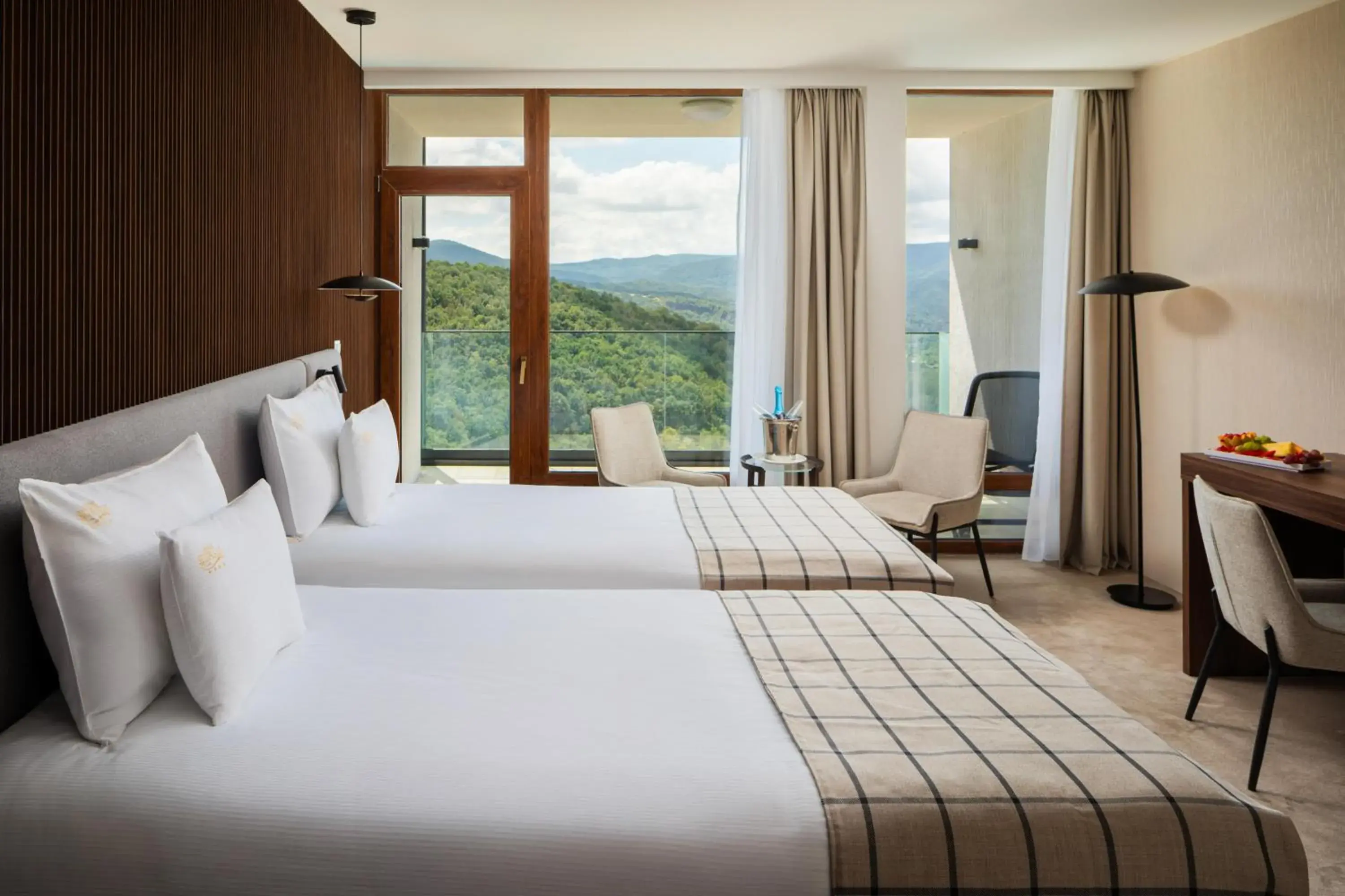 Superior Double or Twin Room with Danube View in Silvanus Hotel Superior Double or Twin Room with Danube View in Silvanus Hotel