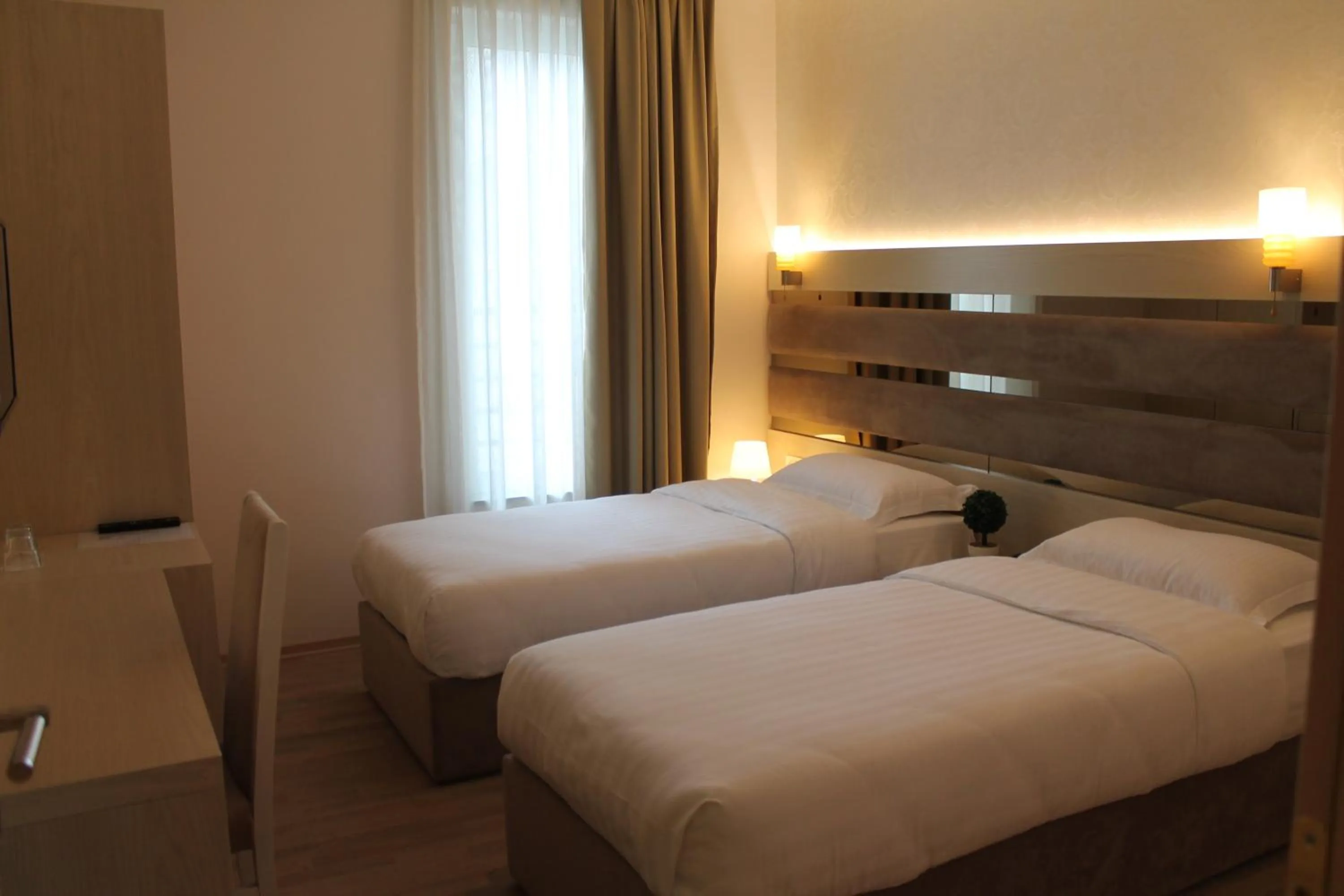 Bedroom, Bed in Capital Tirana Hotel Bruçi