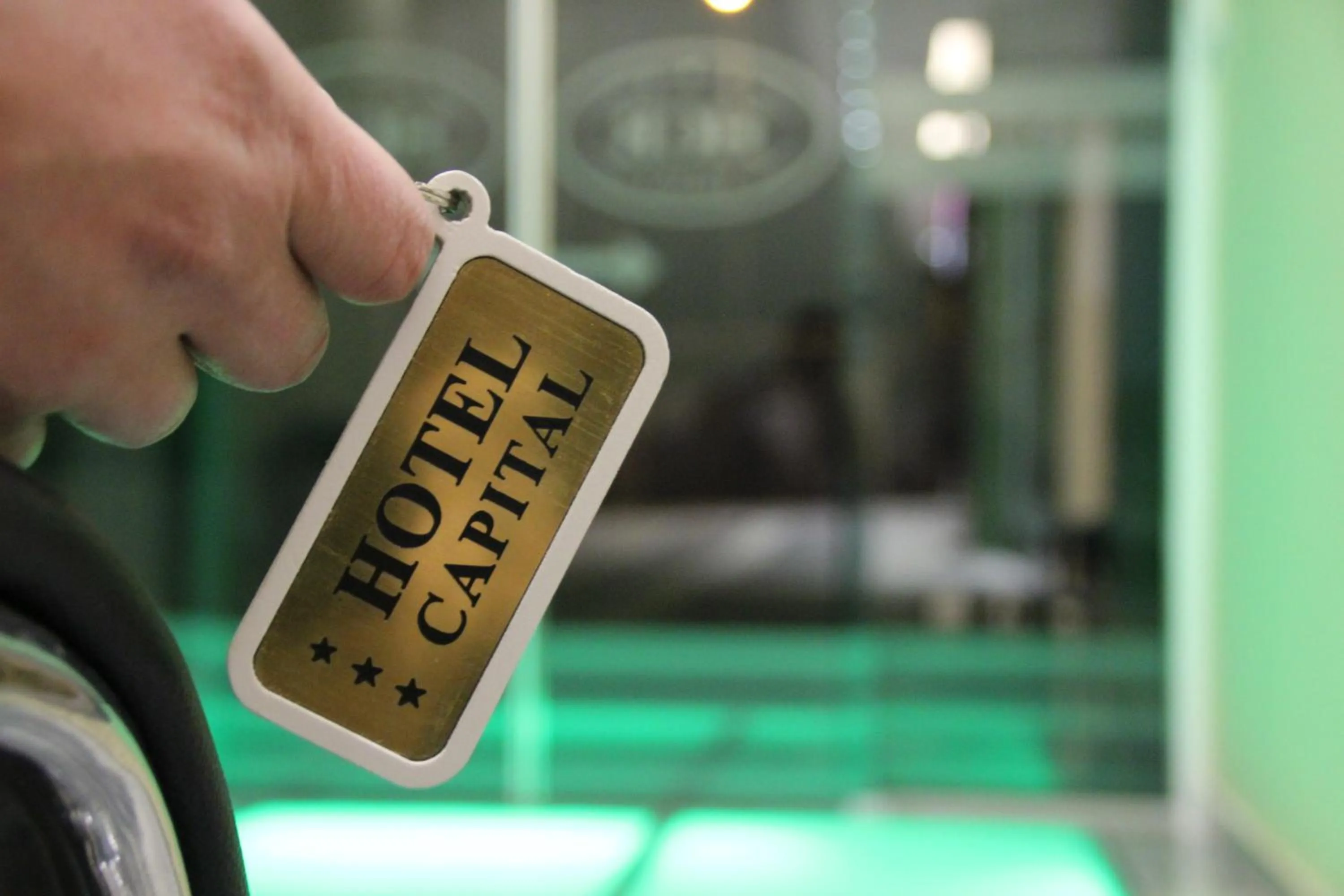 Decorative detail in Capital Tirana Hotel Bruçi