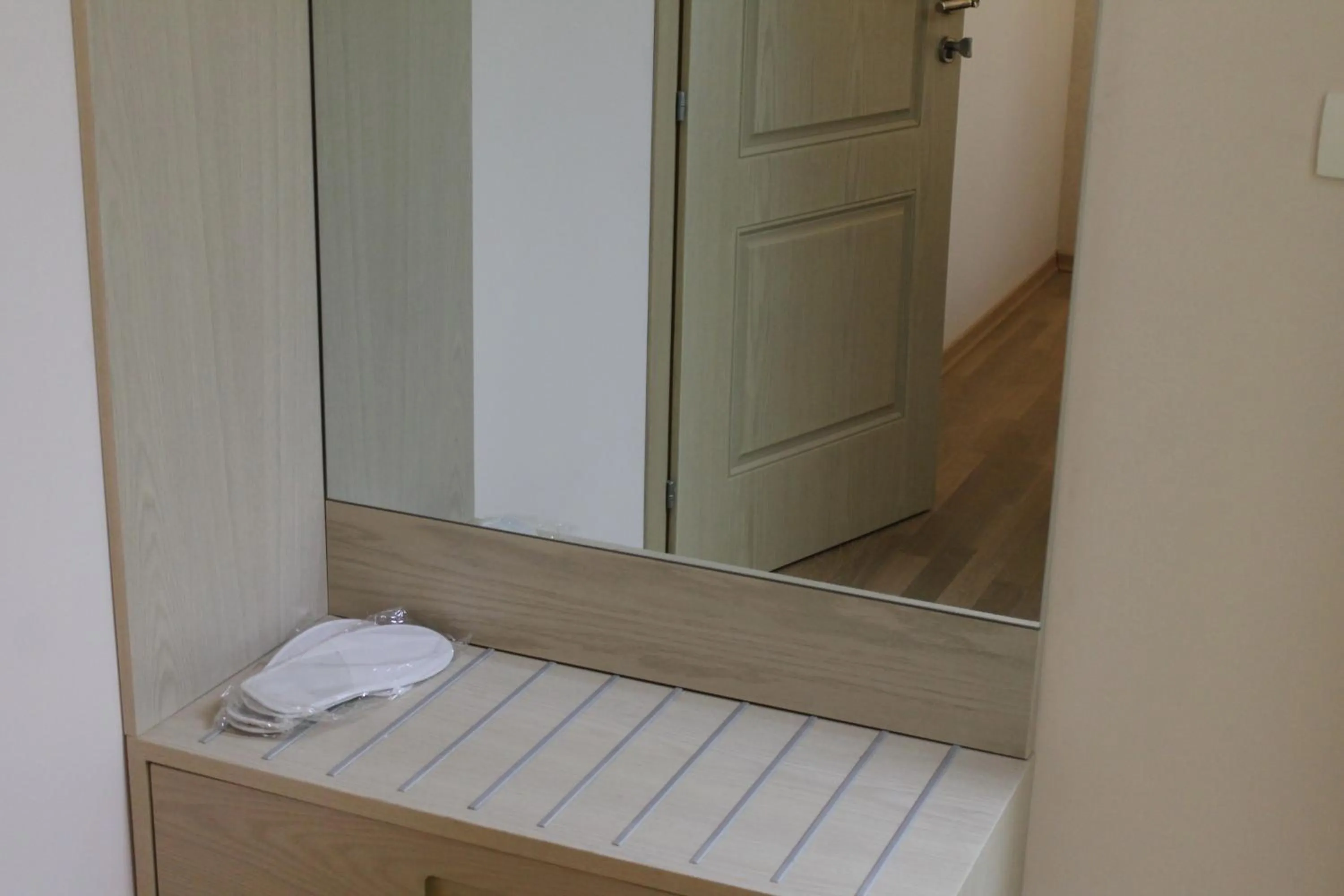 Bedroom in Capital Tirana Hotel Bruçi