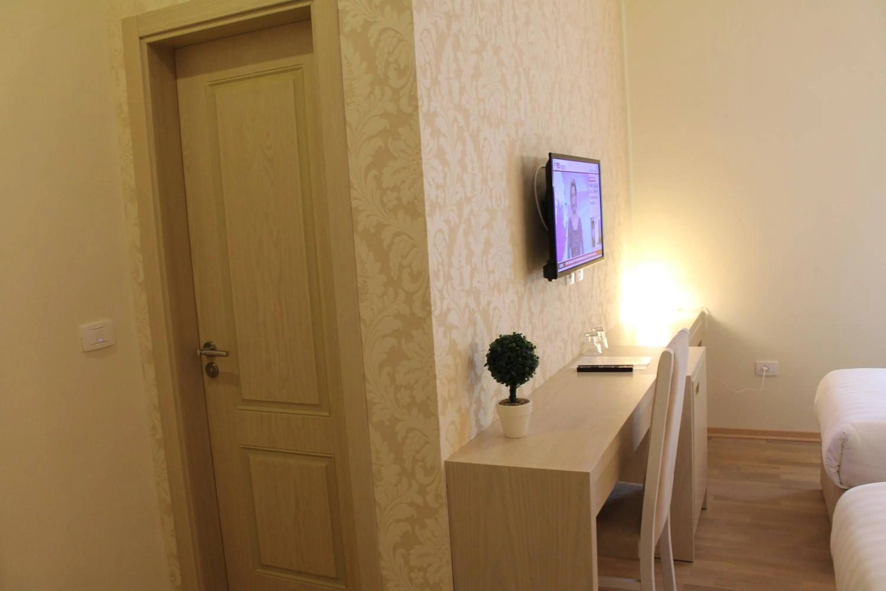 Bedroom, Bed in Capital Tirana Hotel Bruçi