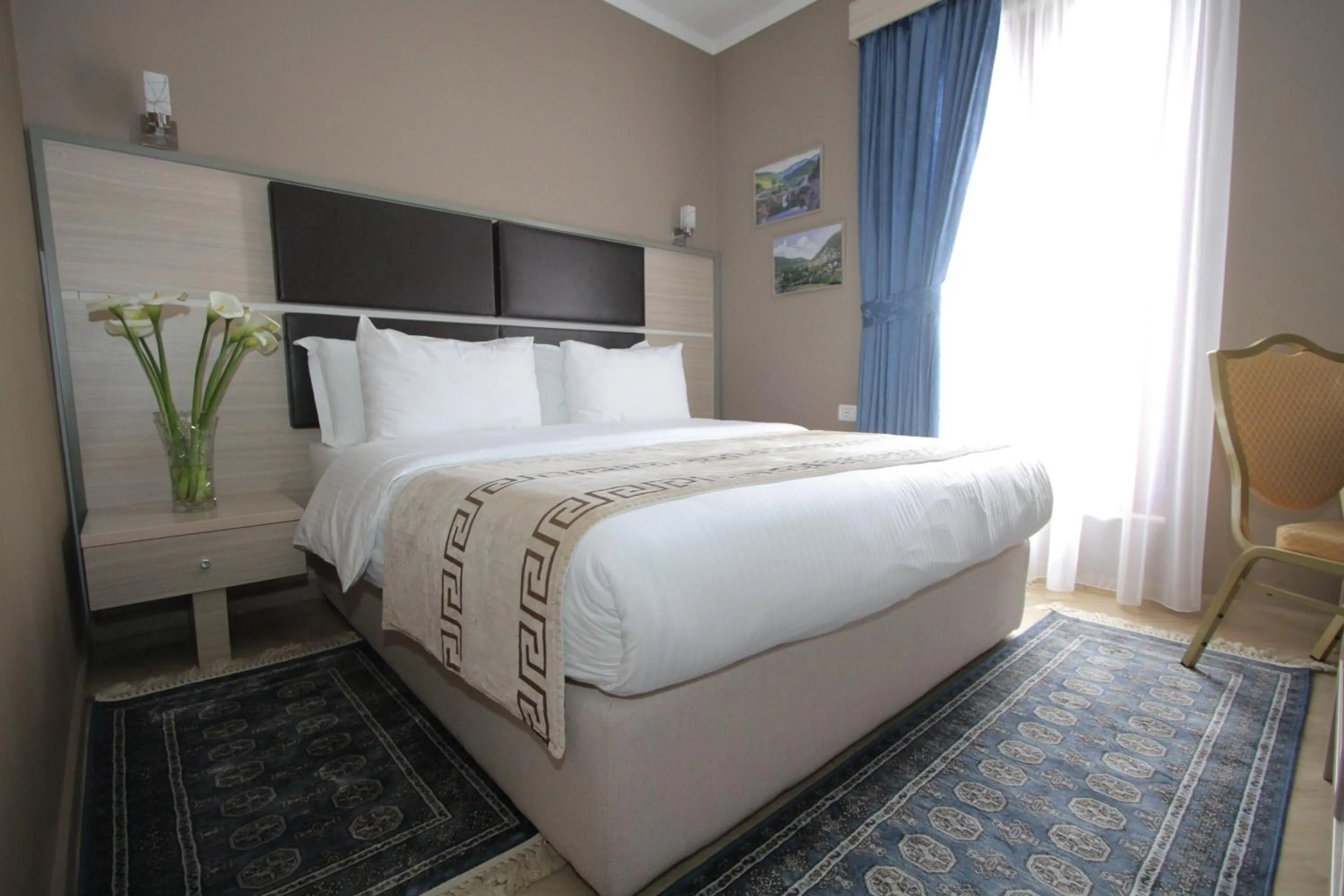 Bed in Capital Tirana Hotel Bruçi