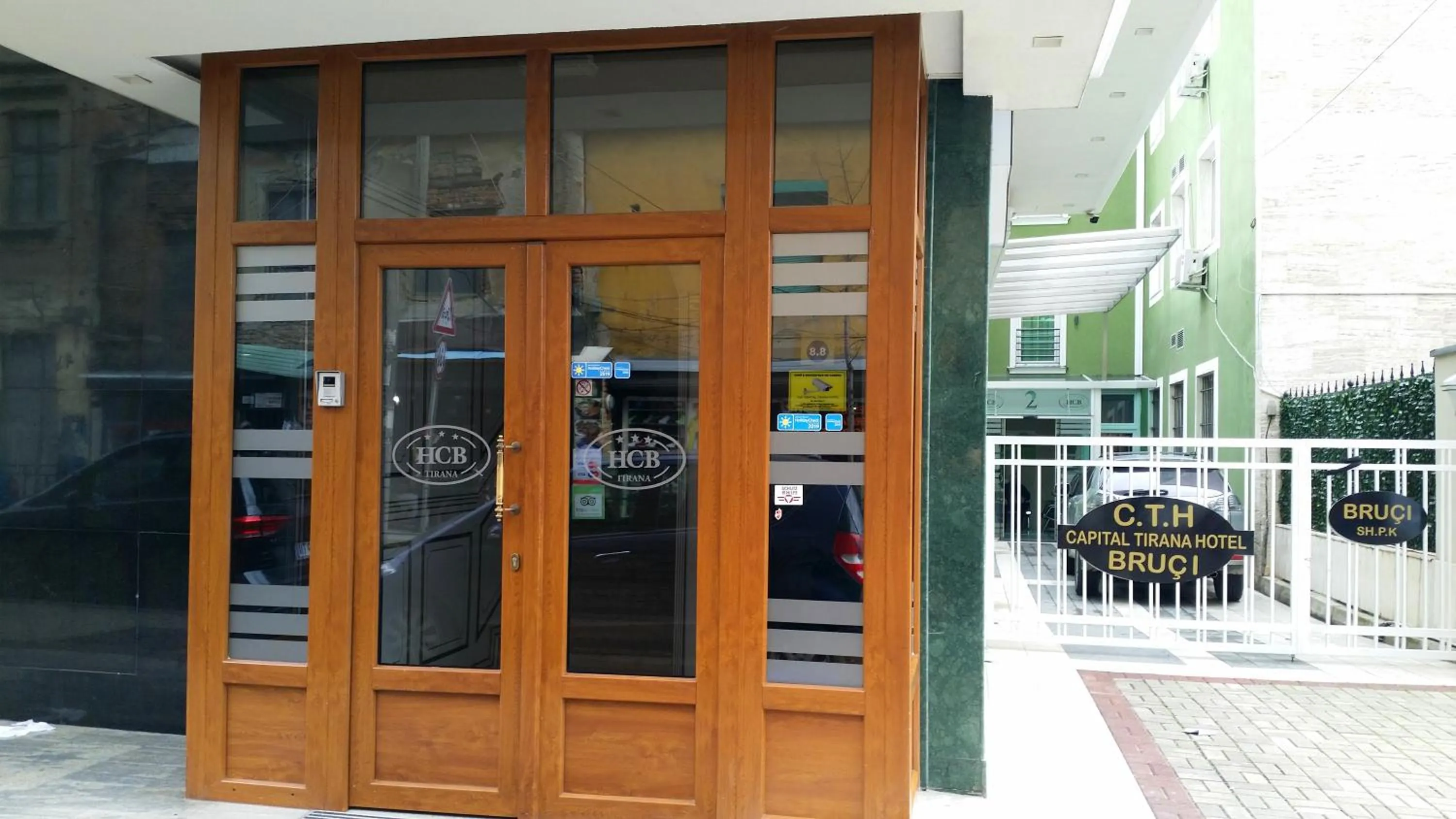 Property building in Capital Tirana Hotel Bruçi