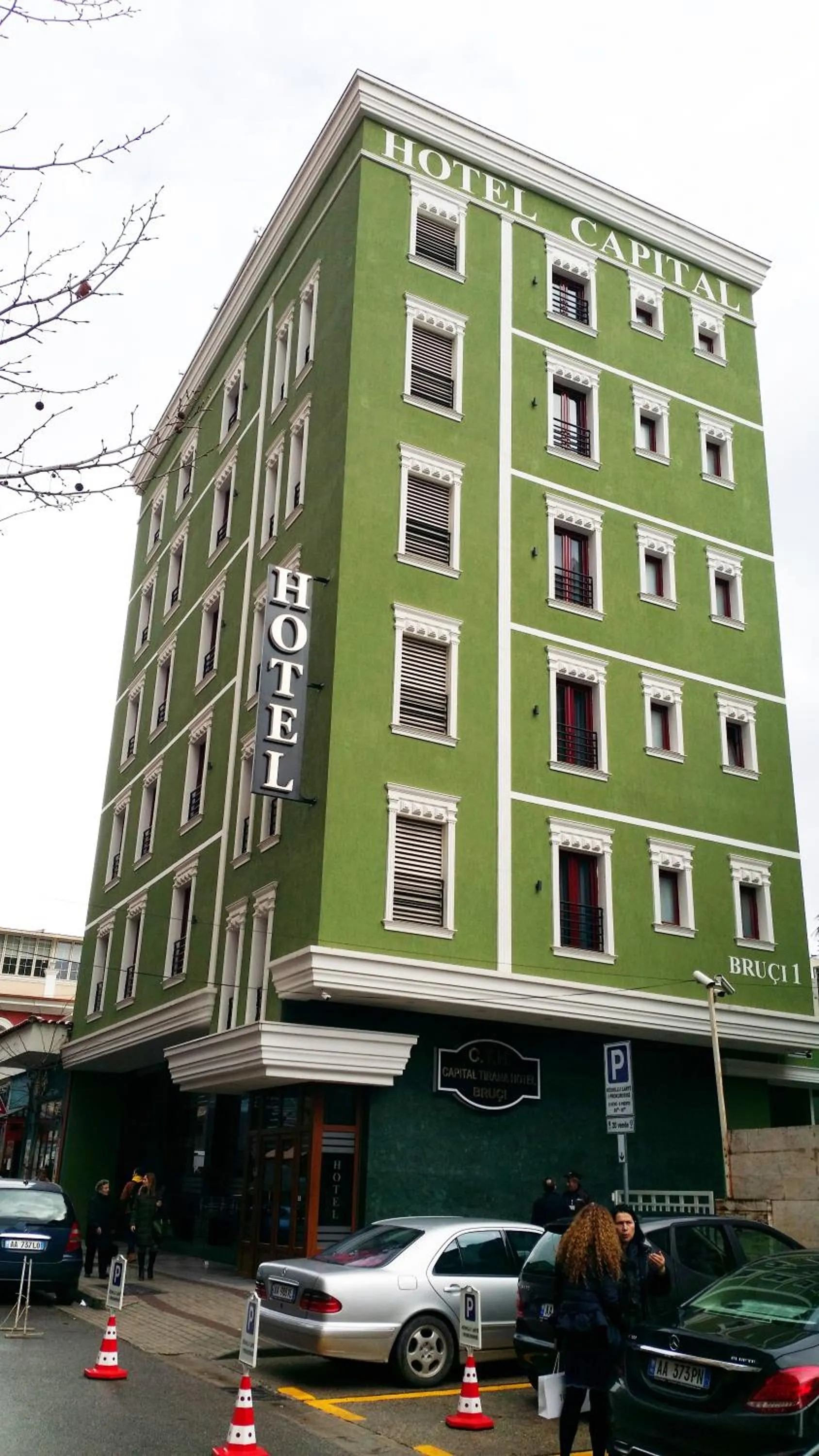 Property building in Capital Tirana Hotel Bruçi
