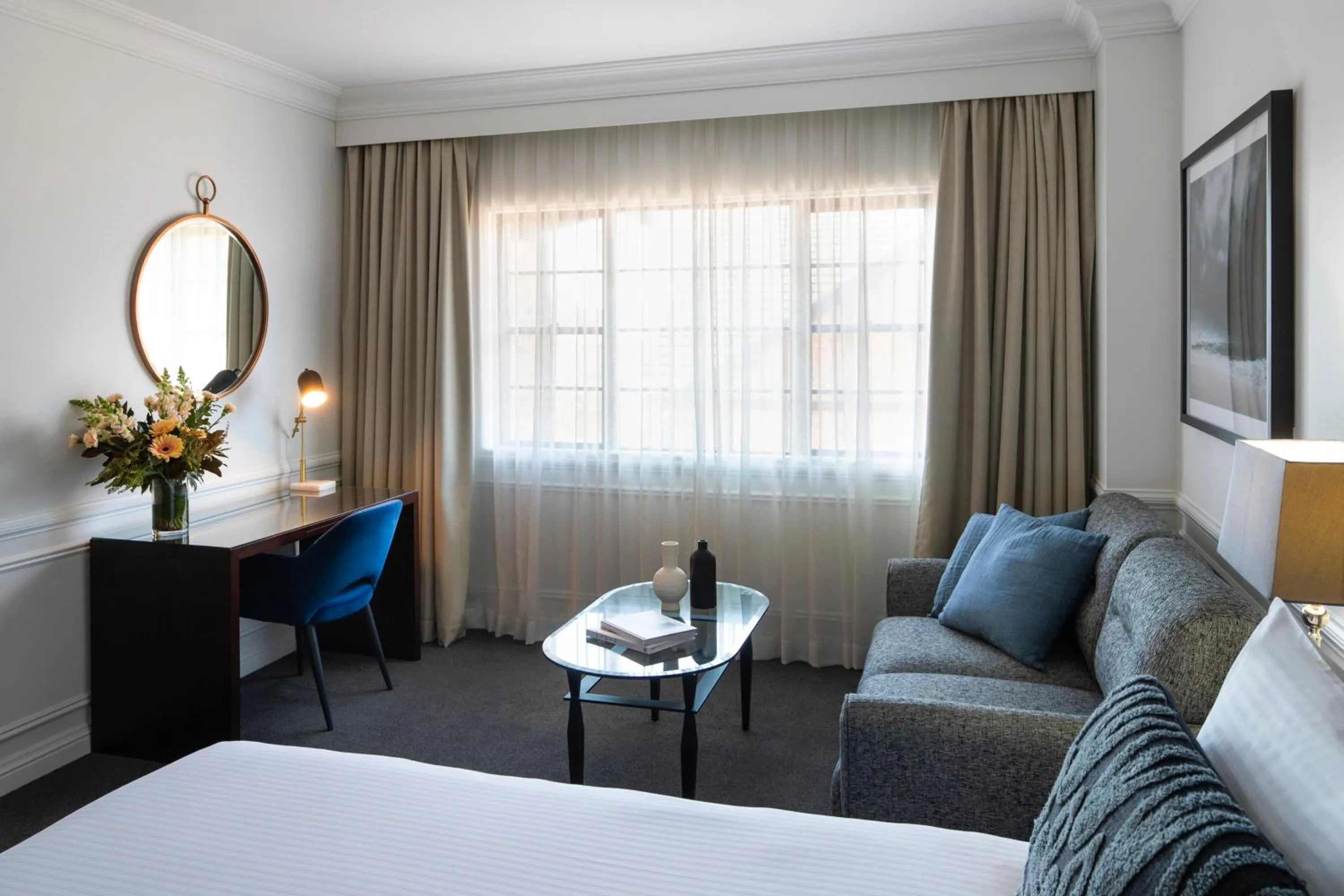 Living room, Bed in Peppers The Hills Lodge