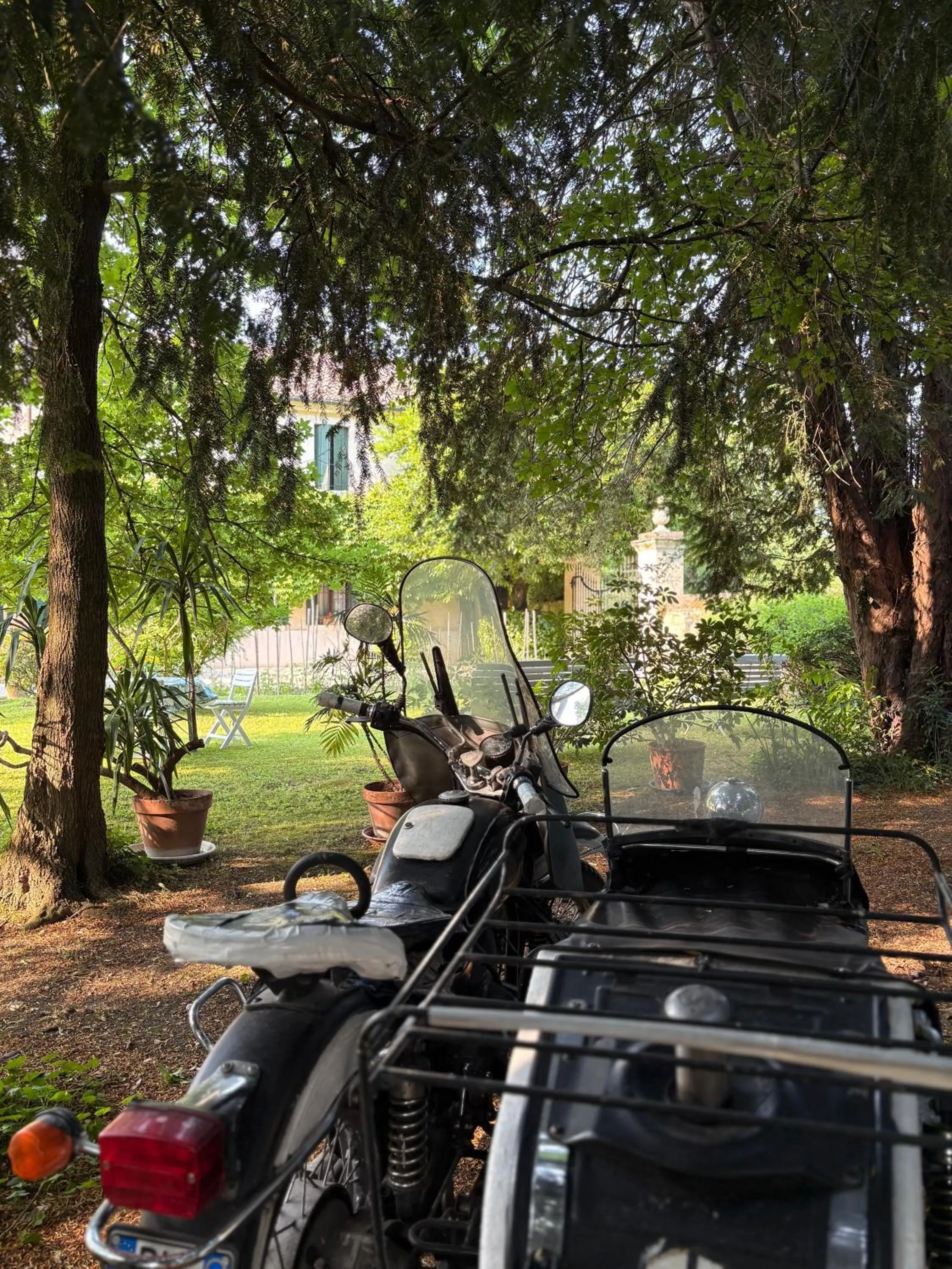 Garden view in B&B Villa Gradenigo