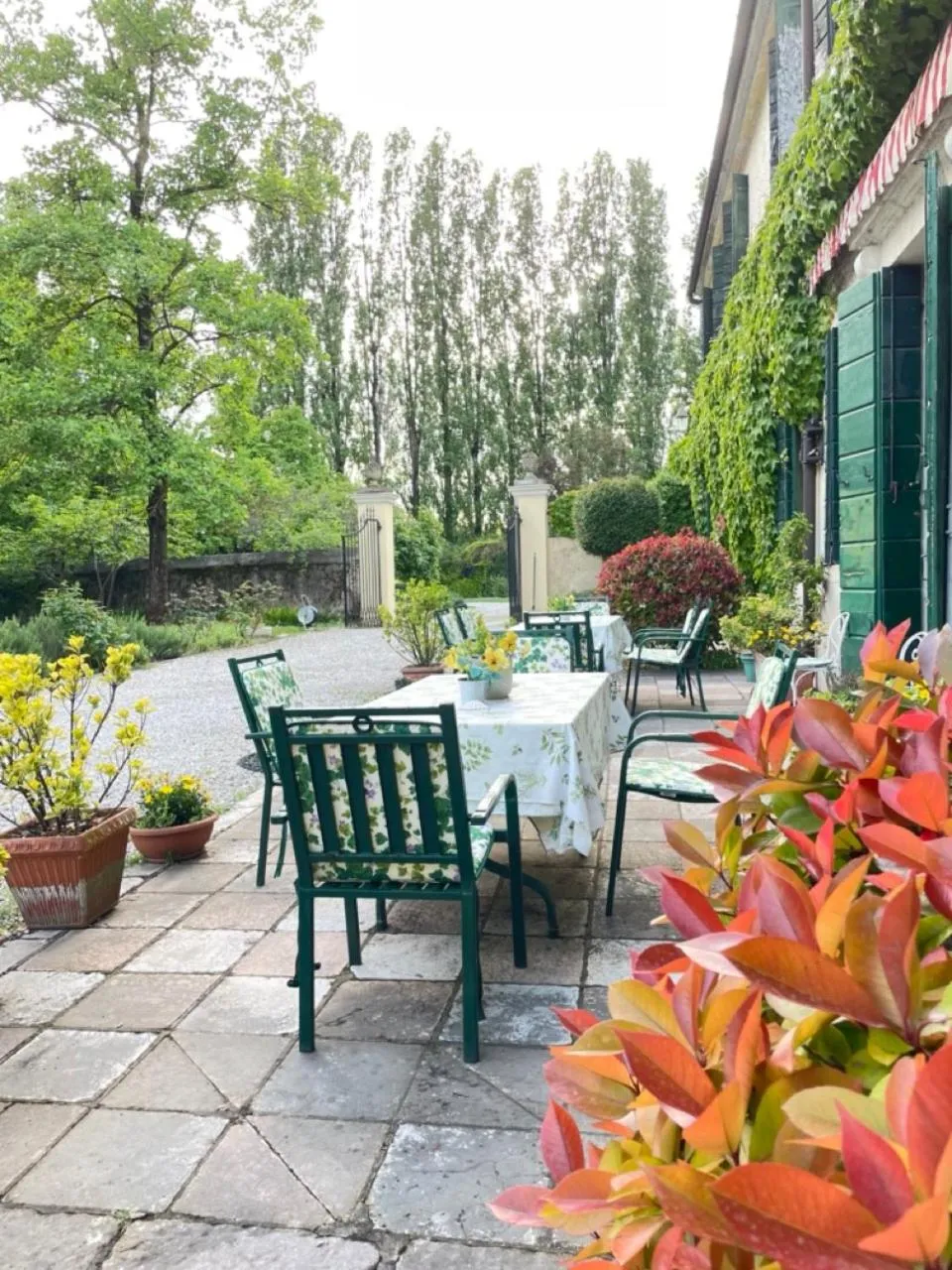 Garden in B&B Villa Gradenigo