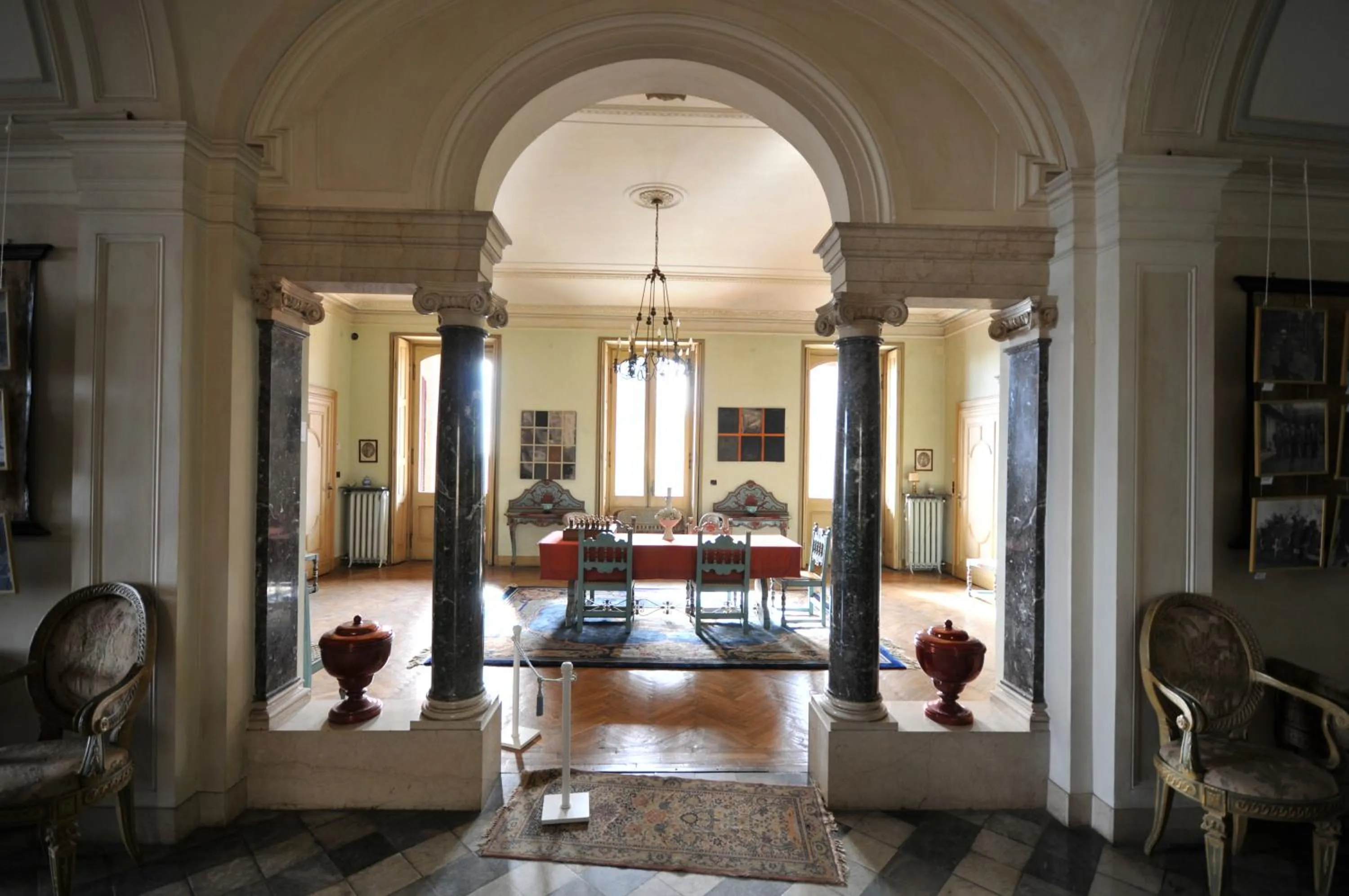 Lounge or bar in B&B Villa Cernigliaro Dimora Storica