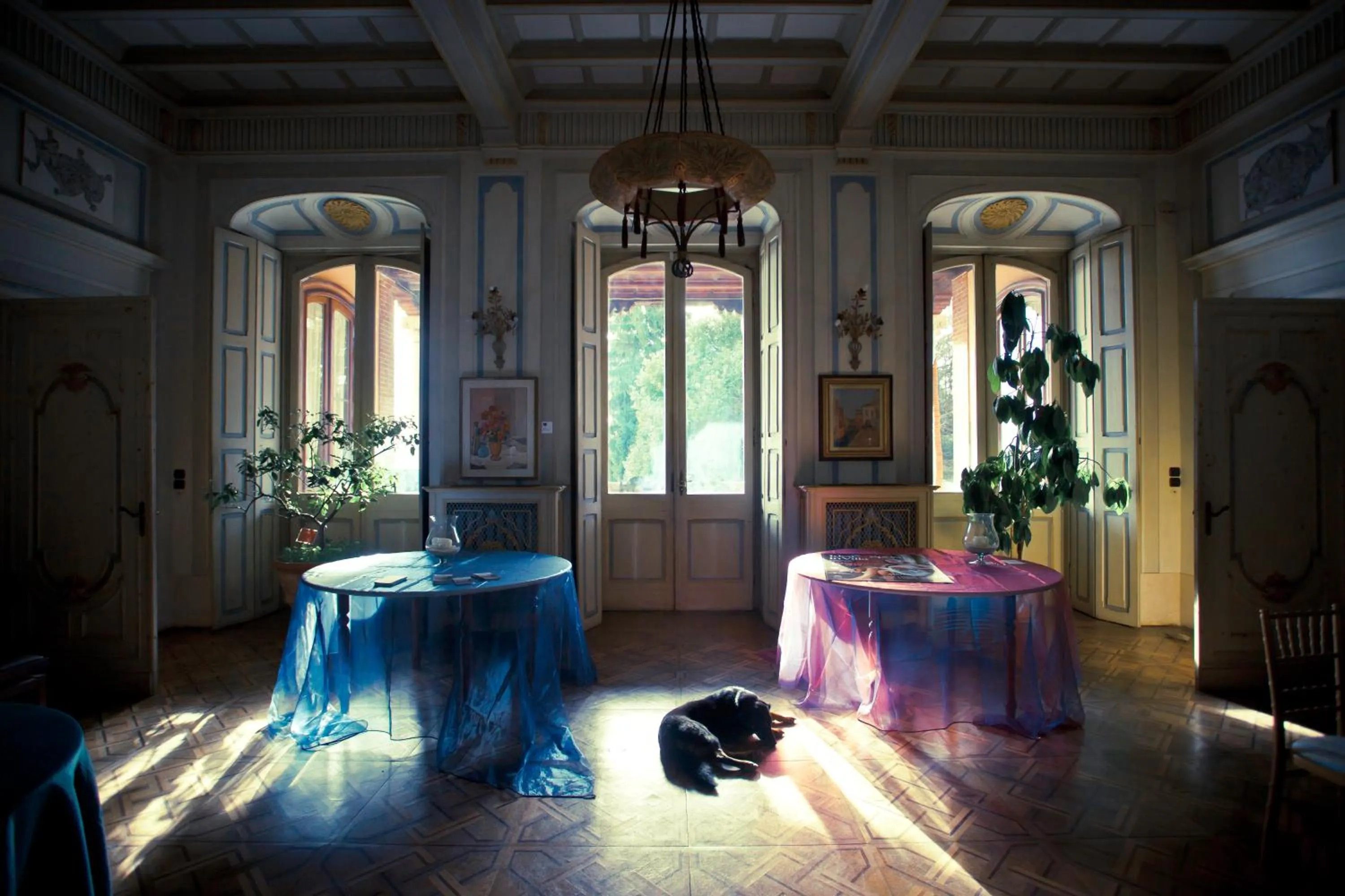 Lobby or reception in B&B Villa Cernigliaro Dimora Storica