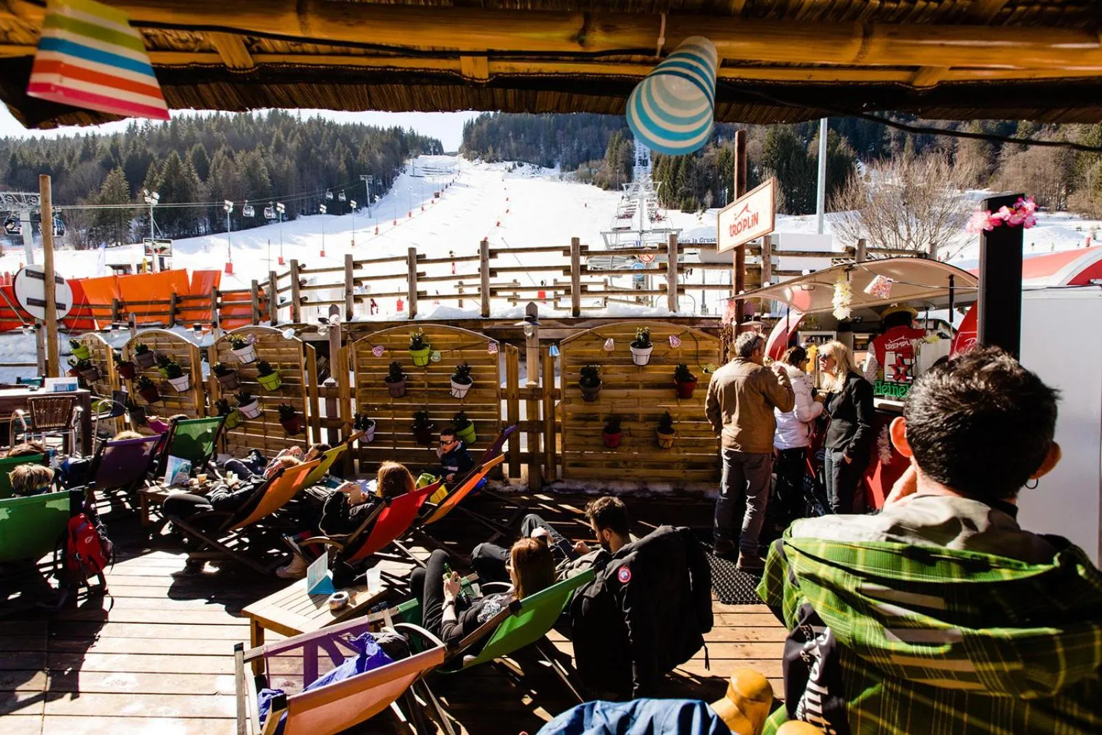 Balcony/Terrace in Hotel Le Tremplin