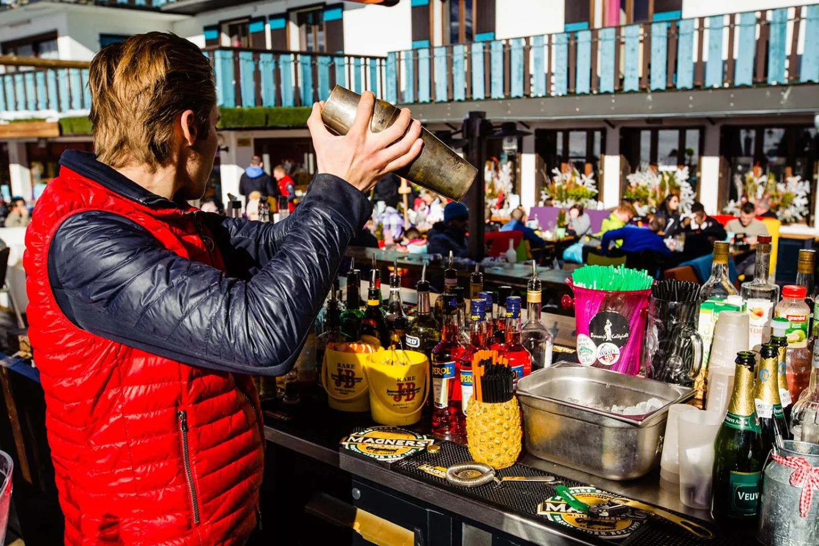 Lounge or bar in Hotel Le Tremplin