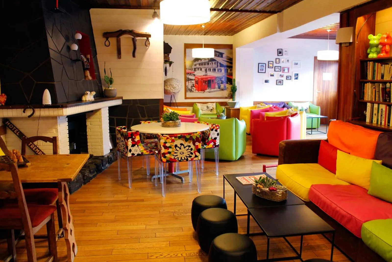 Living room, Restaurant/Places to Eat in Hotel Le Tremplin
