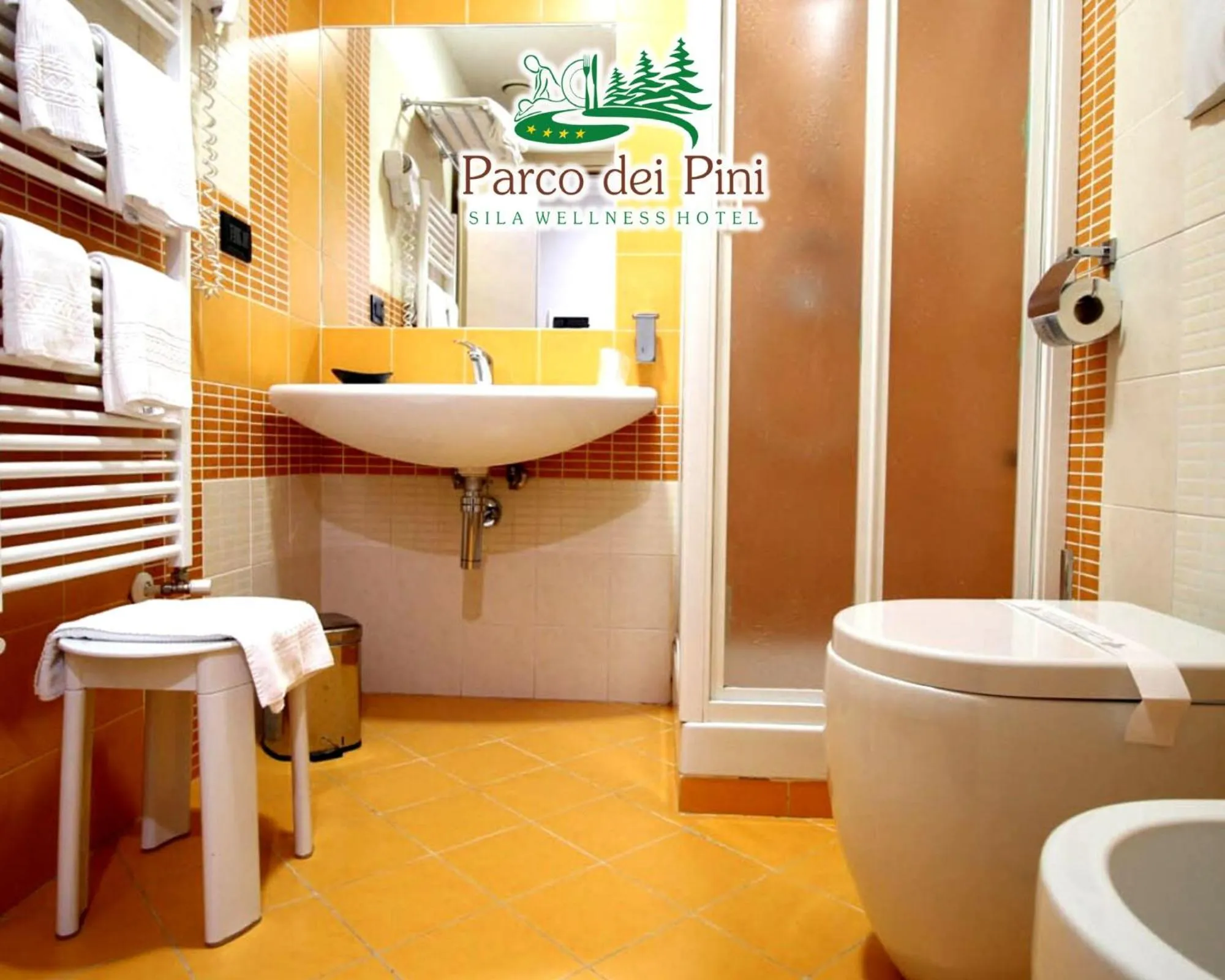 Bathroom in Parco dei Pini - Sila Wellness Hotel