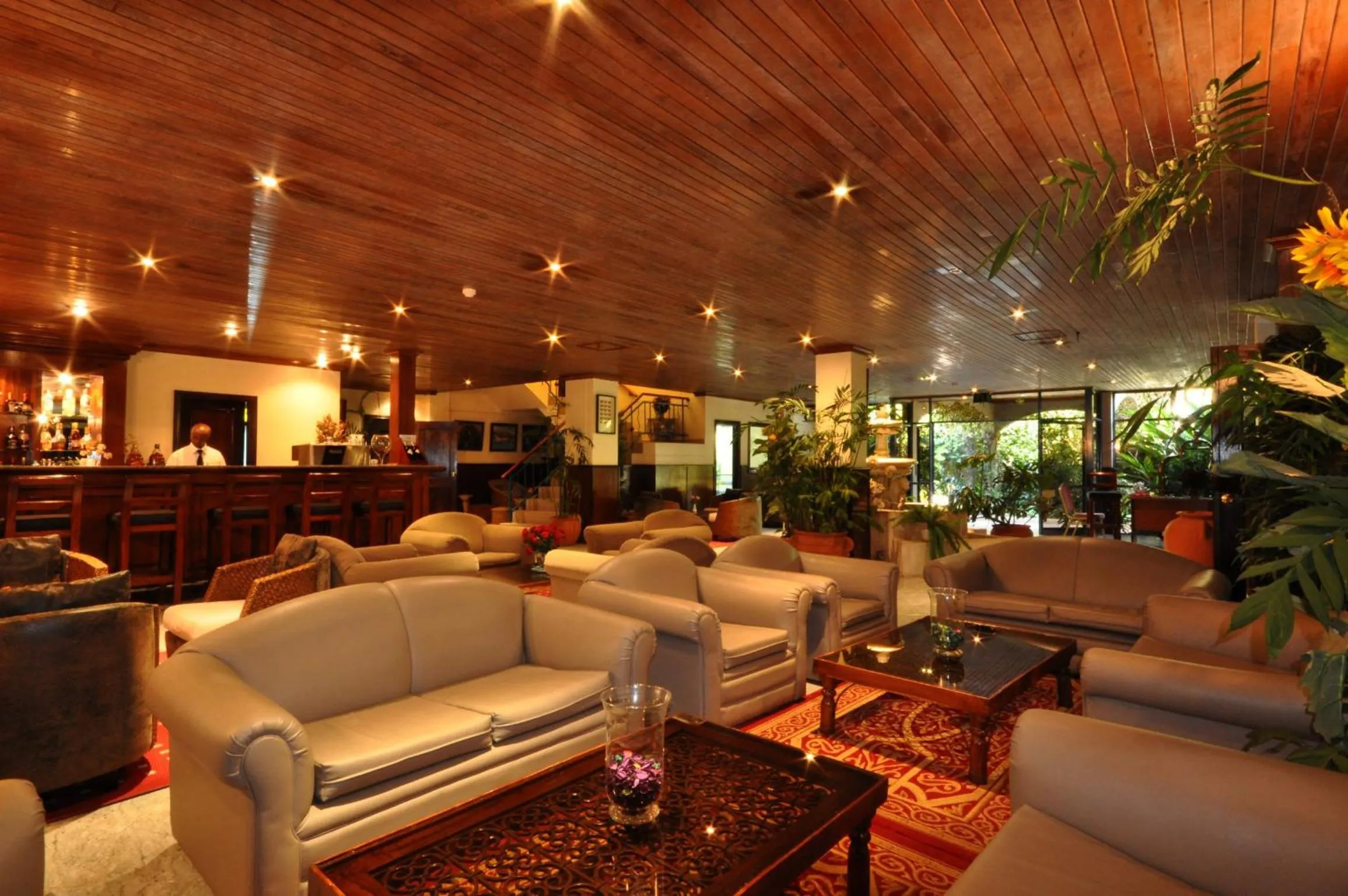 Lounge or bar in La Mada Hotel