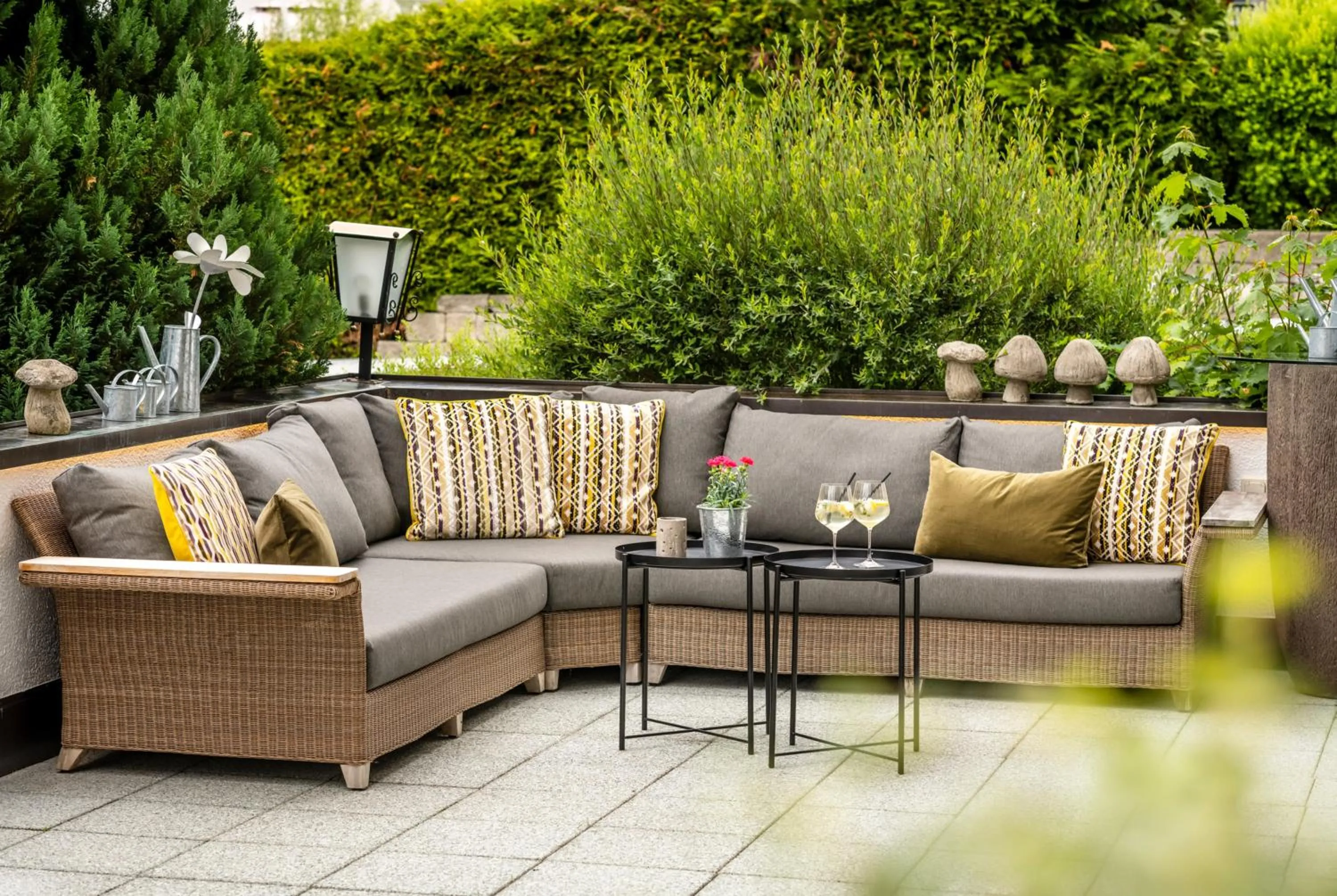 Garden in Hotel zur Pfeffermühle