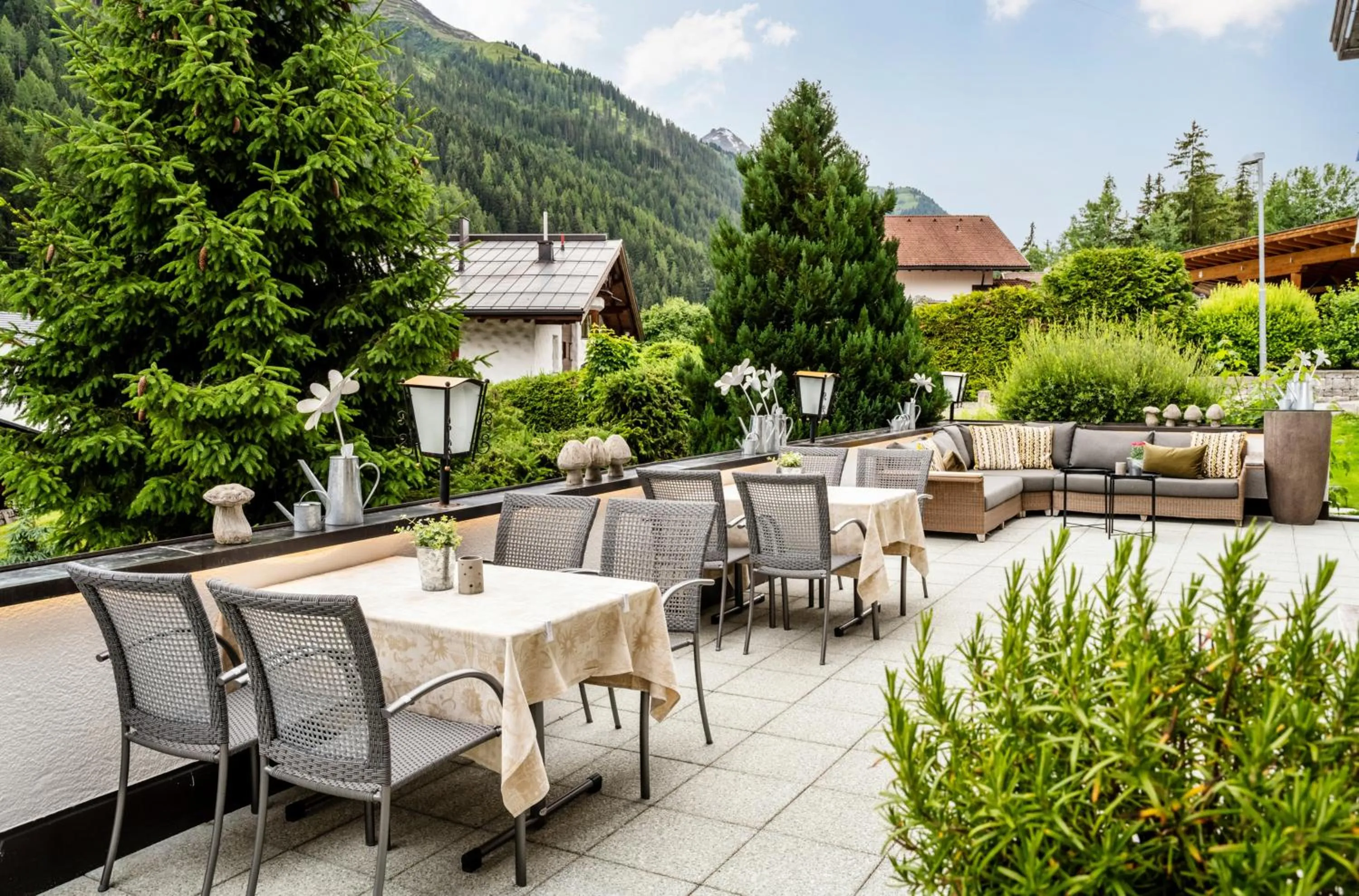 Garden in Hotel zur Pfeffermühle