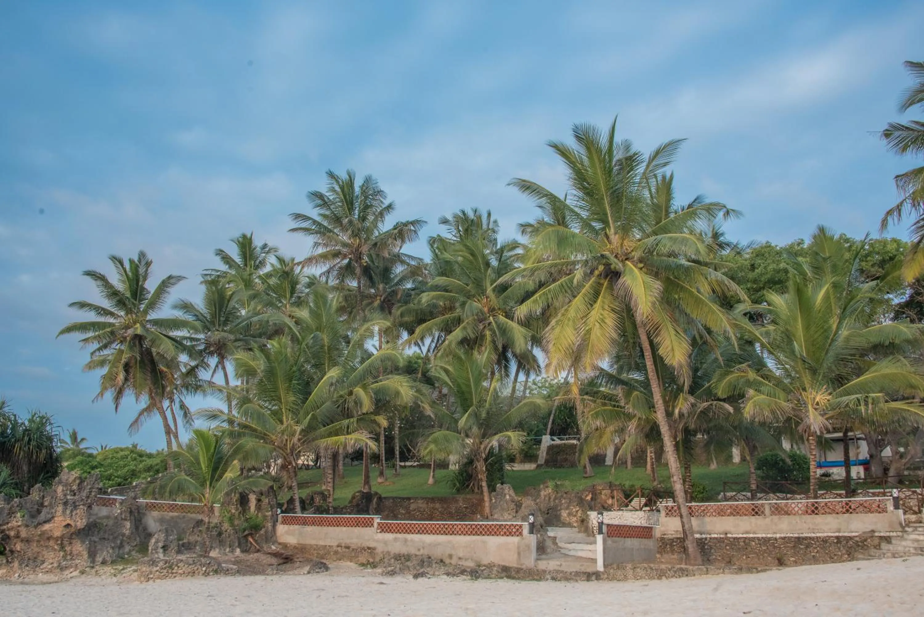 Garden in Baobab Sea Lodge