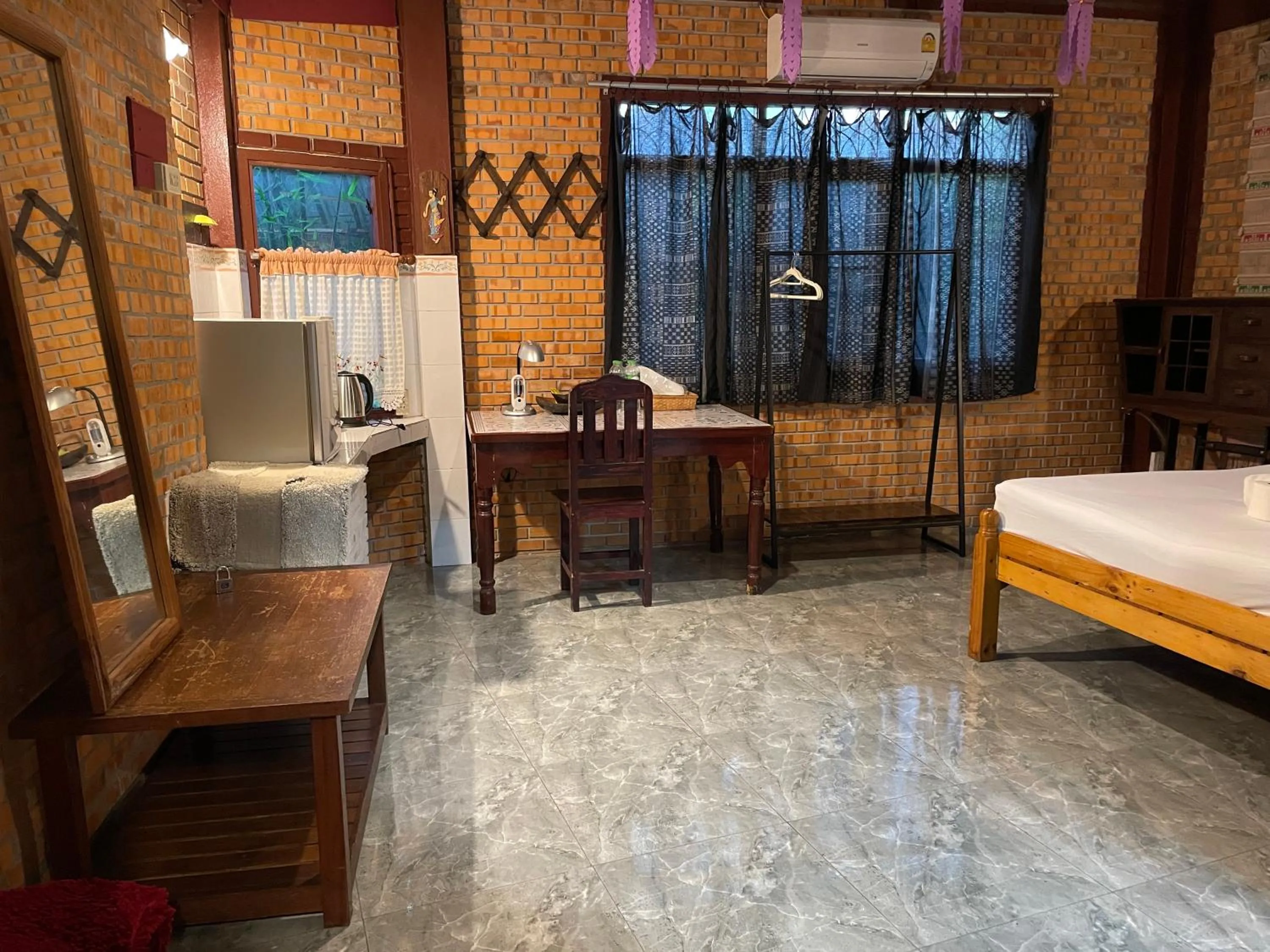 Bedroom, Bed in Boutique House Nipha