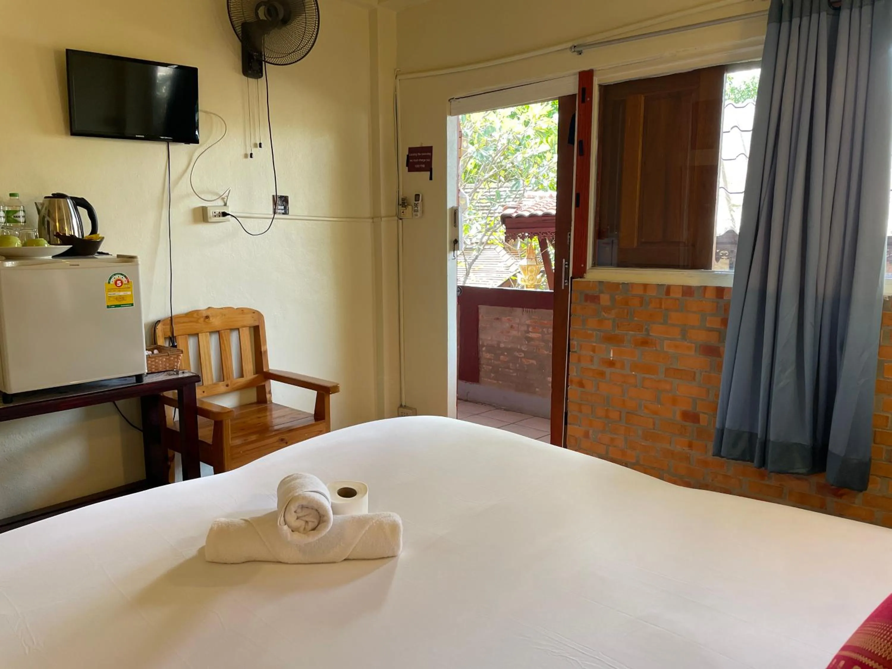 Bedroom, Bed in Boutique House Nipha