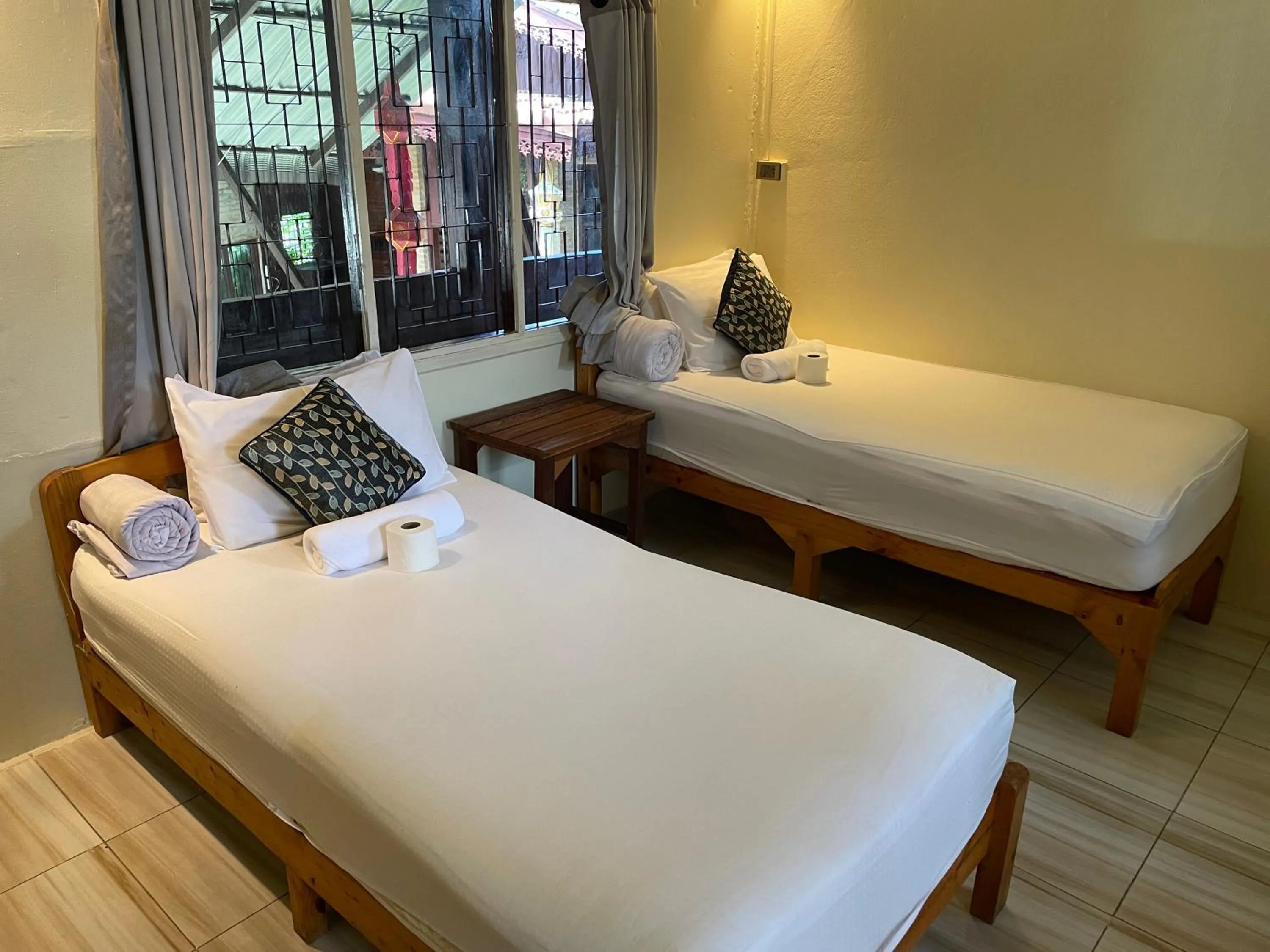 Bedroom, Bed in Boutique House Nipha