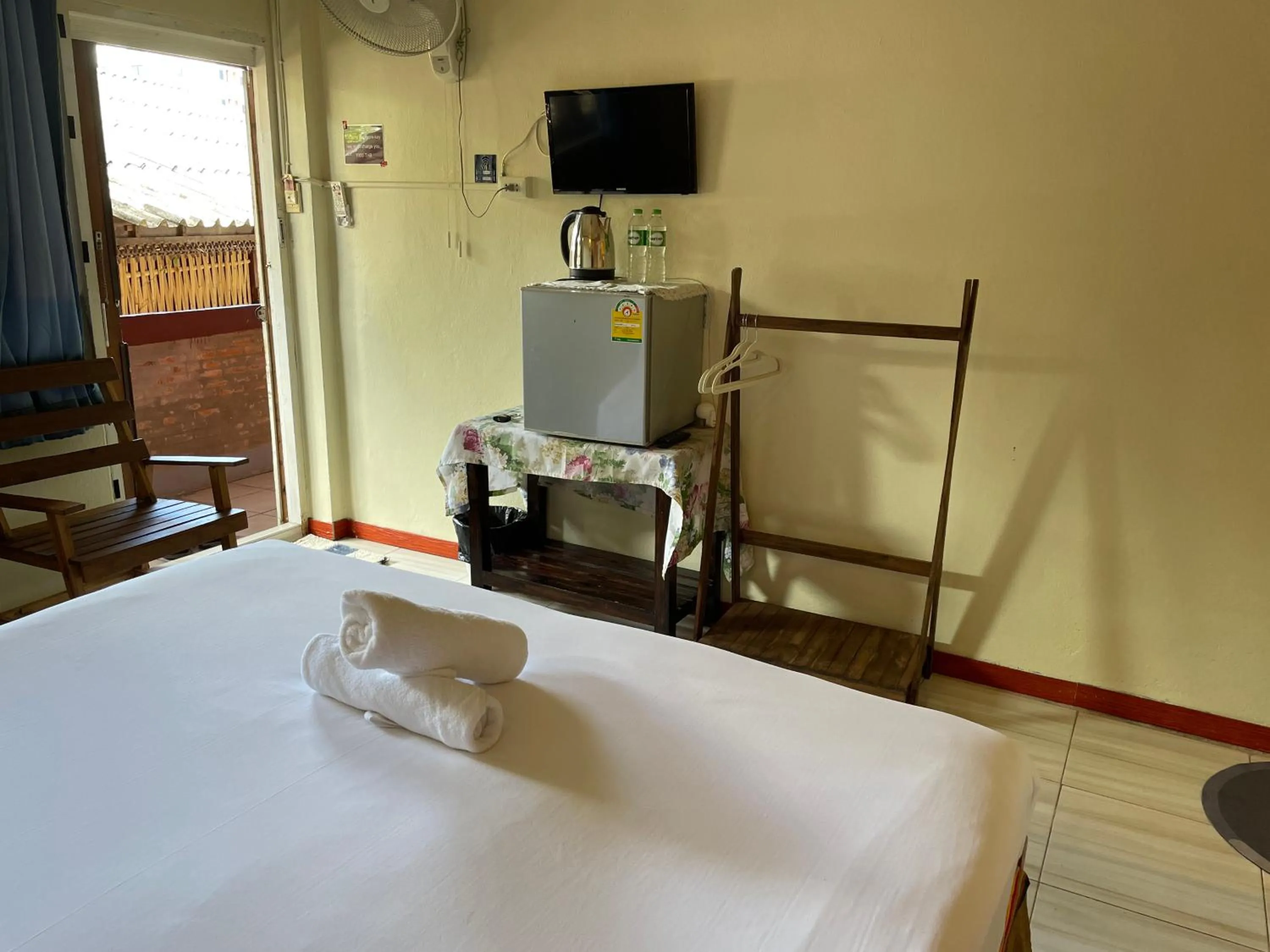 Bedroom, Bed in Boutique House Nipha