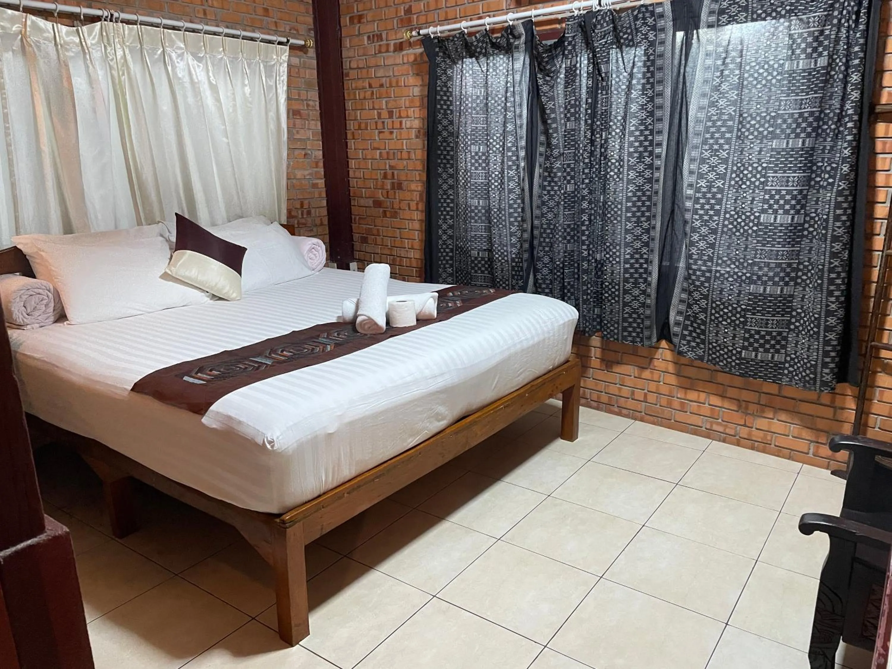 Bedroom, Bed in Boutique House Nipha