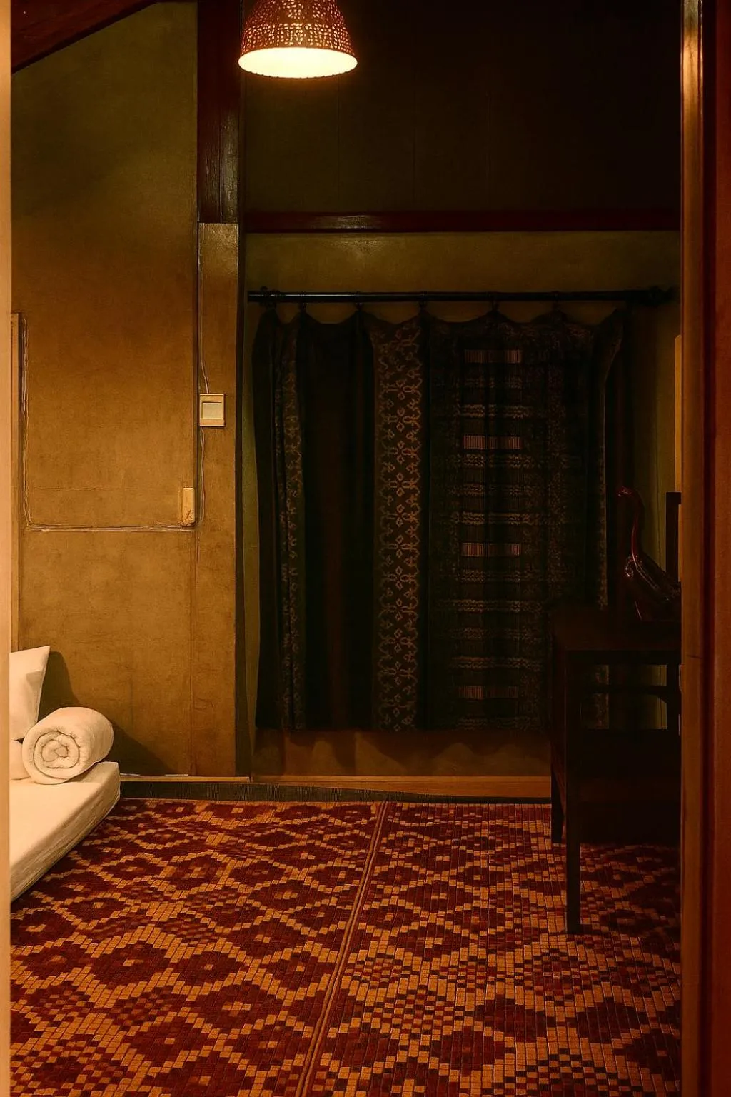 Bedroom, Bed in Boutique House Nipha