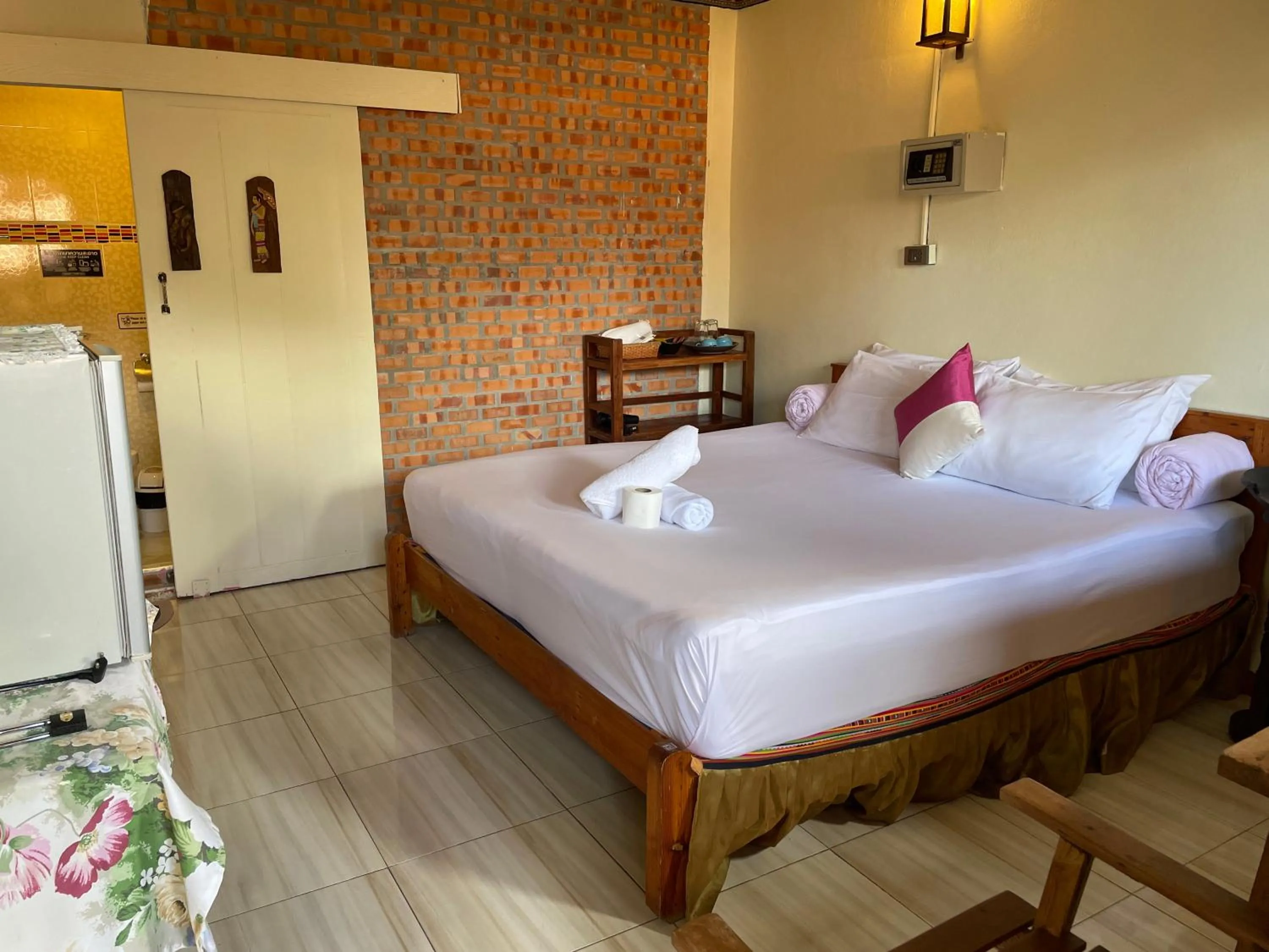 Bedroom, Bed in Boutique House Nipha