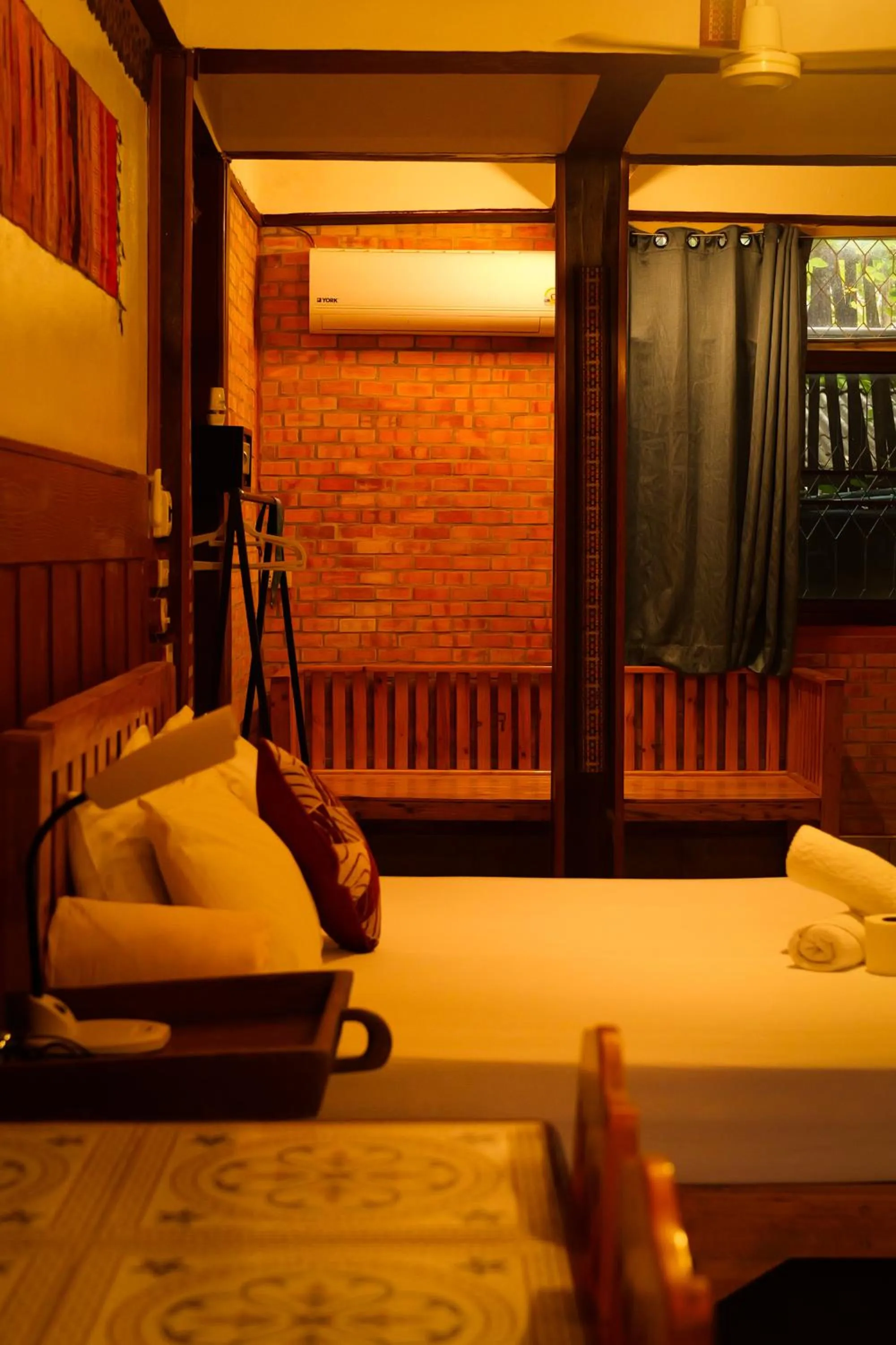 Bedroom, Bed in Boutique House Nipha