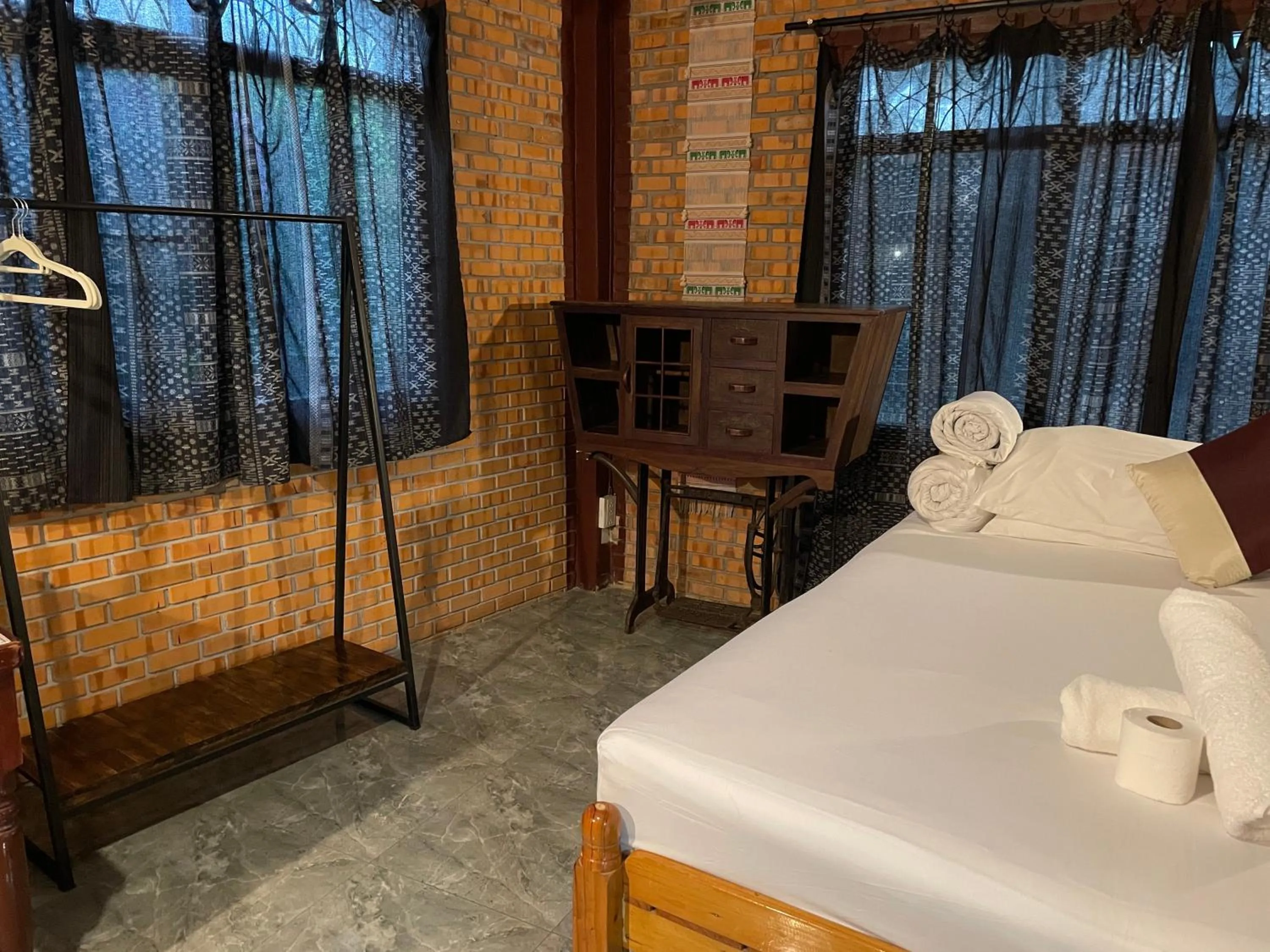 Bedroom, Bed in Boutique House Nipha