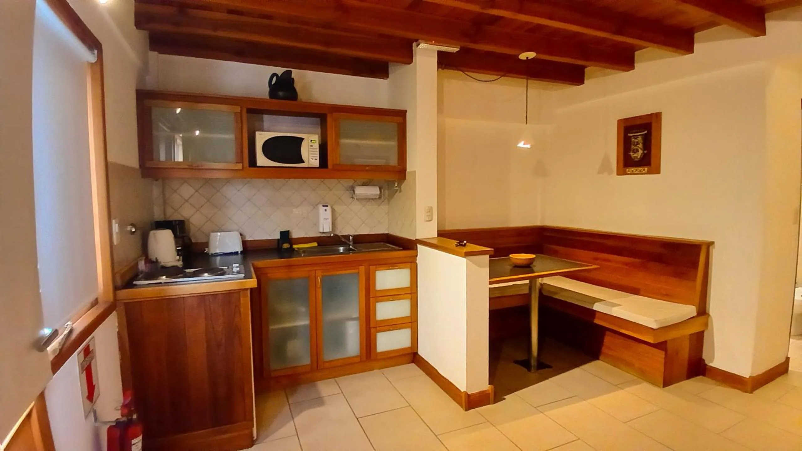 Kitchen or kitchenette in Aires del Beagle Apartment