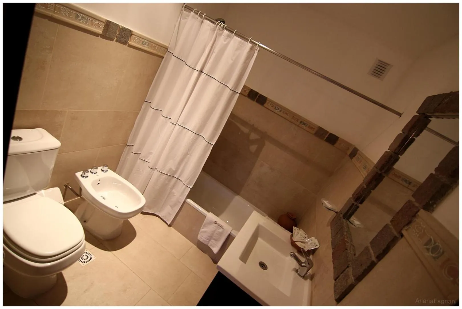 Bathroom in Aires del Beagle Apartment