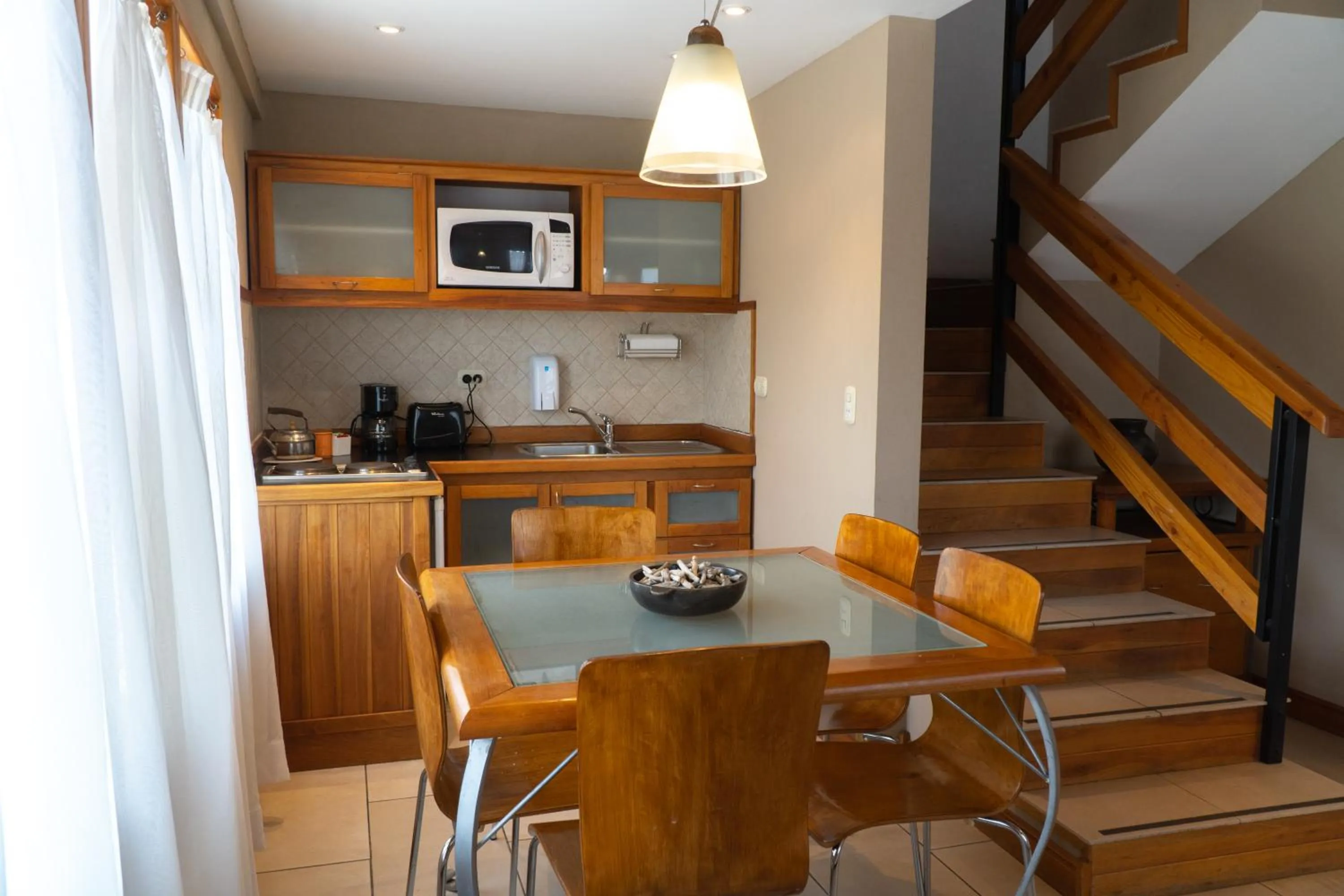 Kitchen or kitchenette in Aires del Beagle Apartment