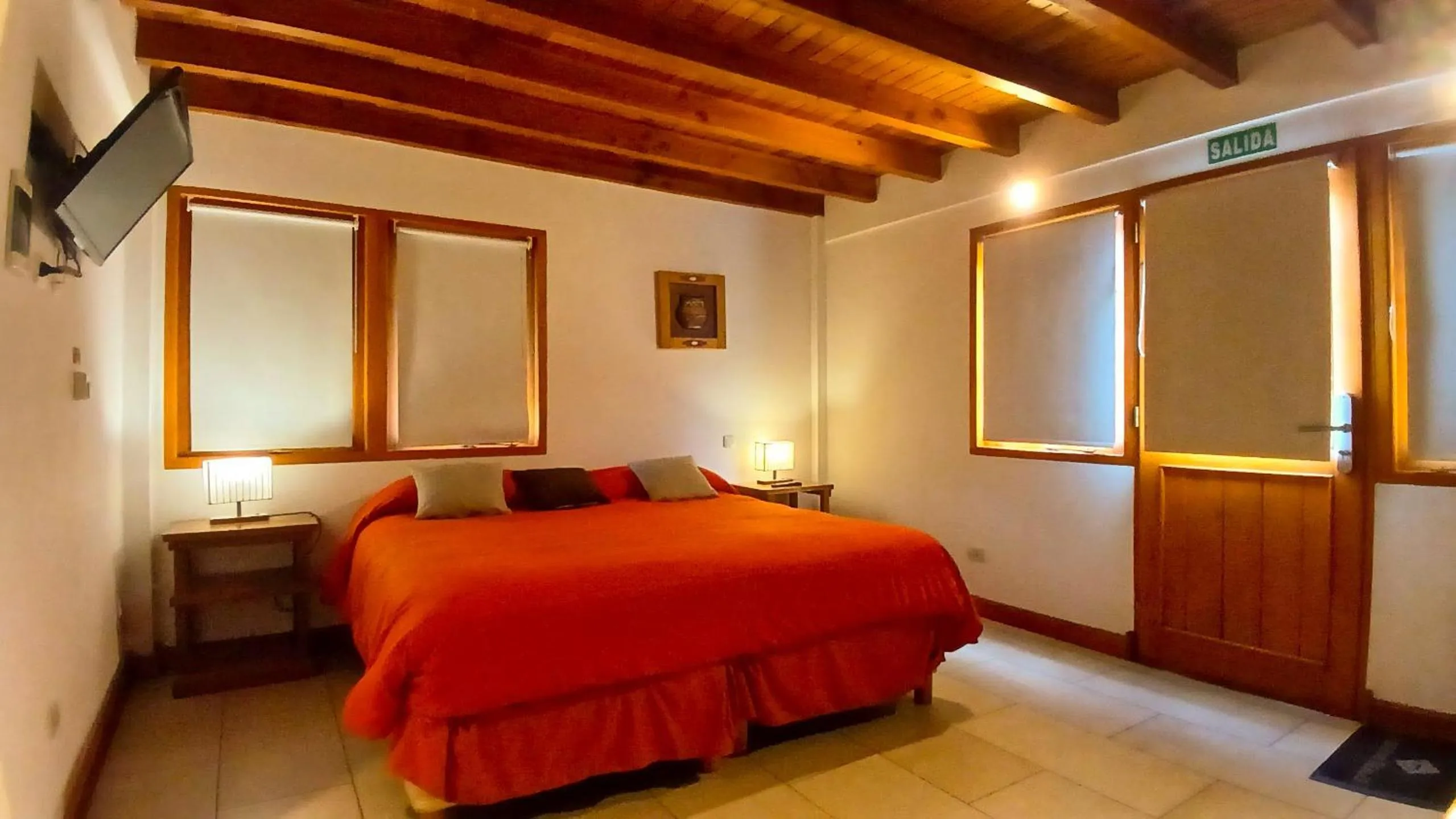 Bedroom, Bed in Aires del Beagle Apartment