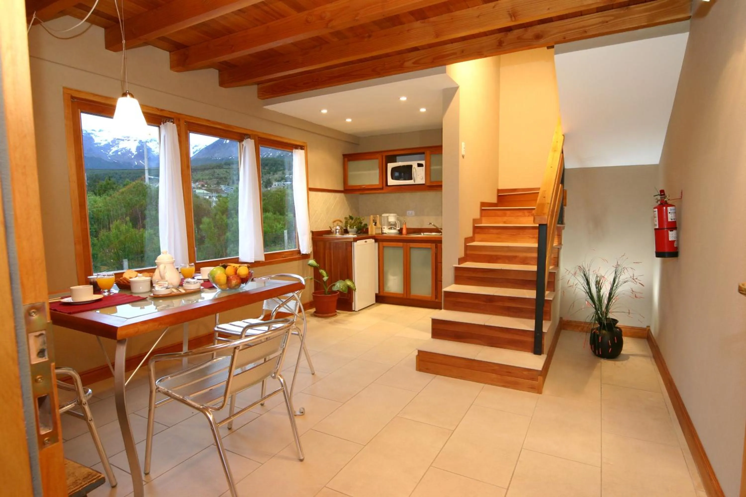 Kitchen or kitchenette in Aires del Beagle Apartment