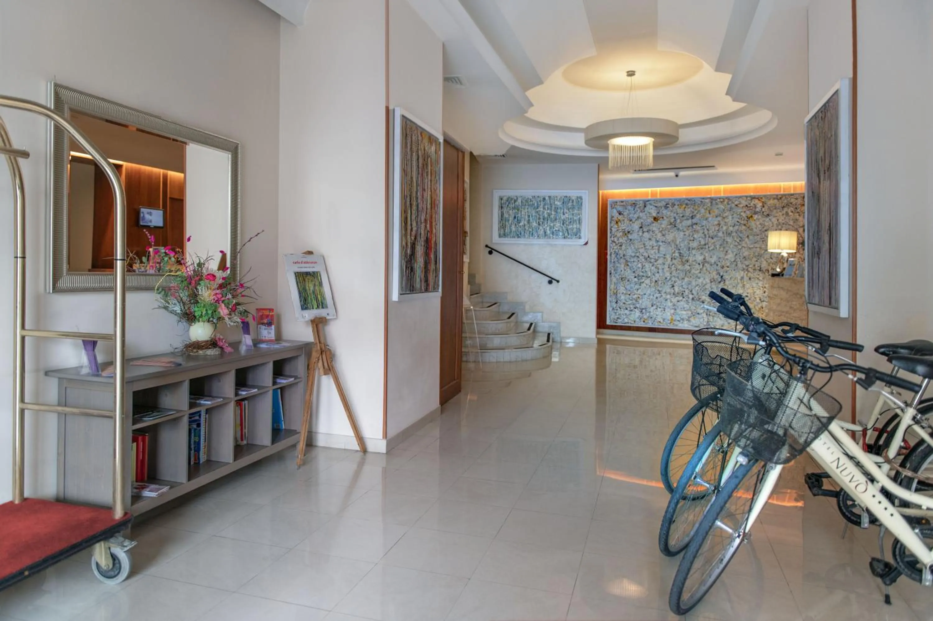 Lobby or reception in Hotel Nuvò