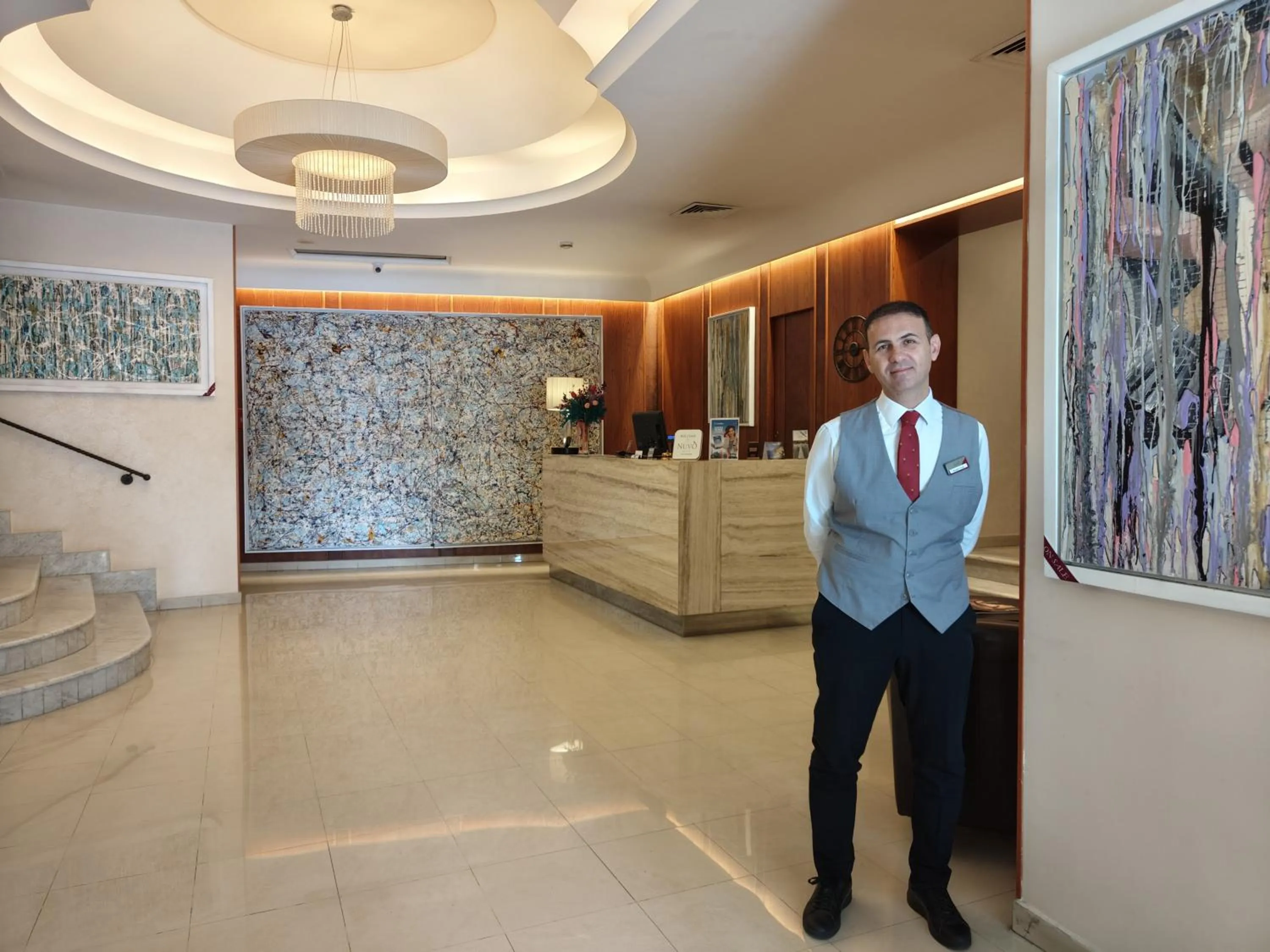 Lobby or reception in Hotel Nuvò