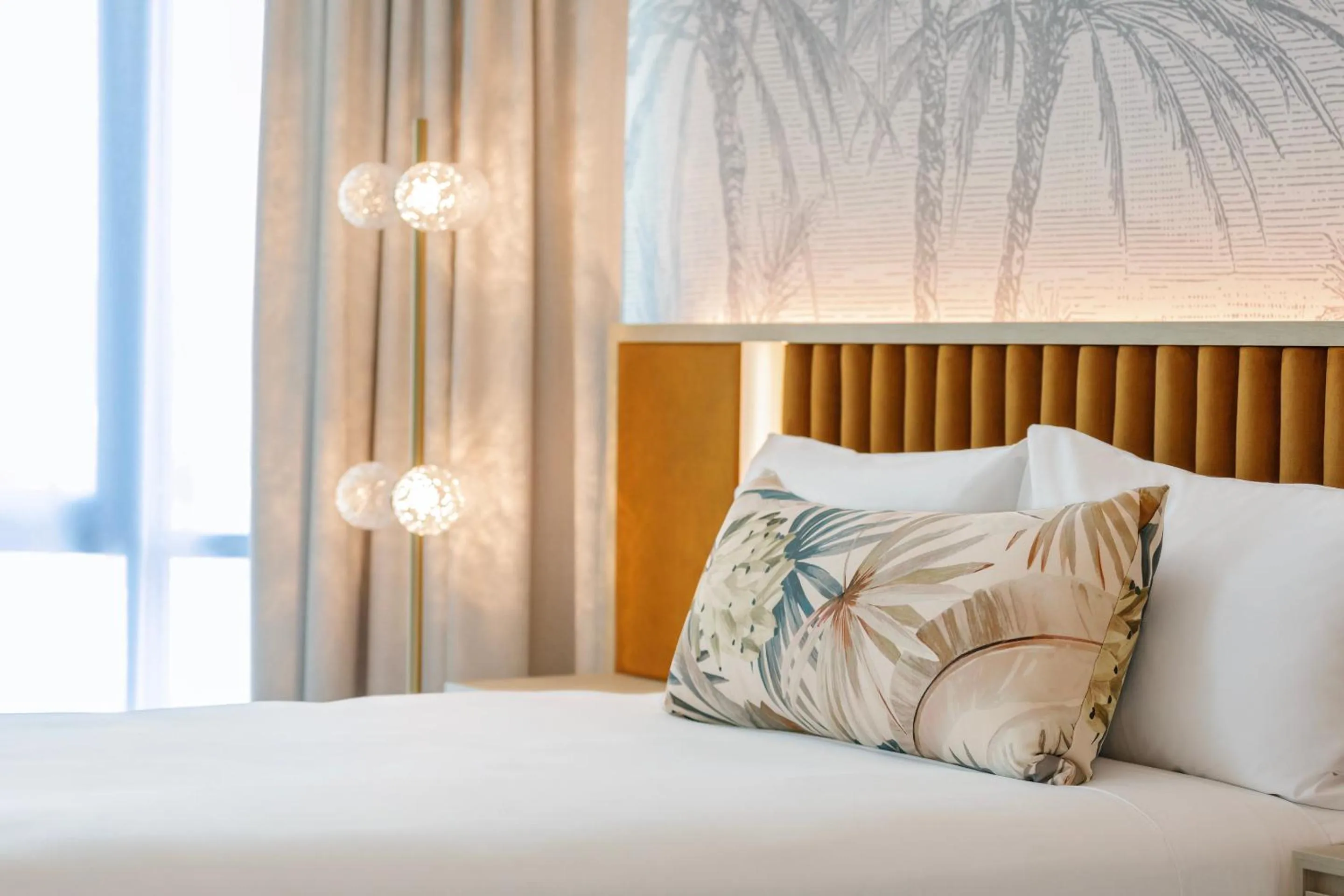 Bed in Amora Hotel Brisbane