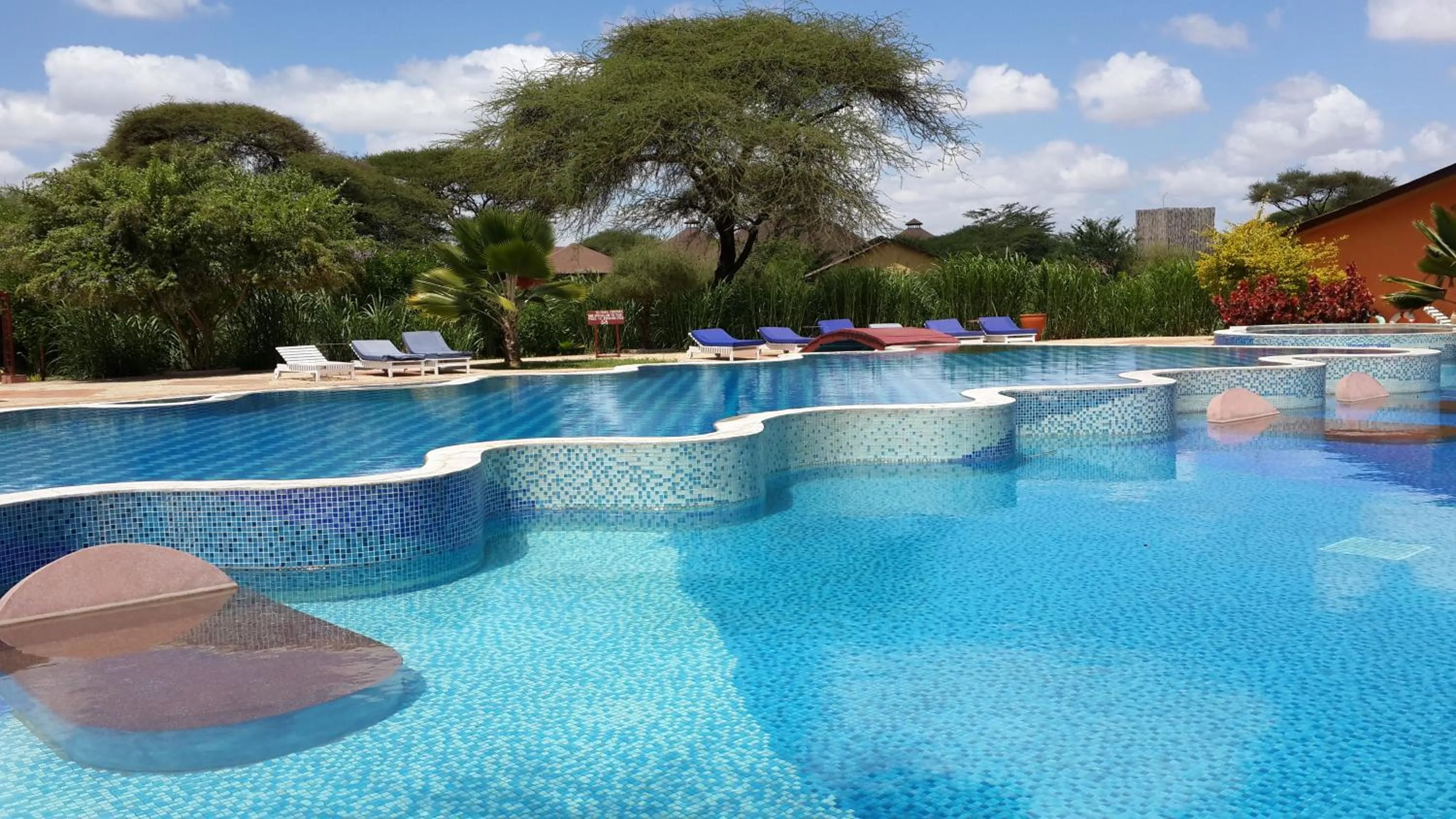 Swimming pool in Kilima Safari Camp