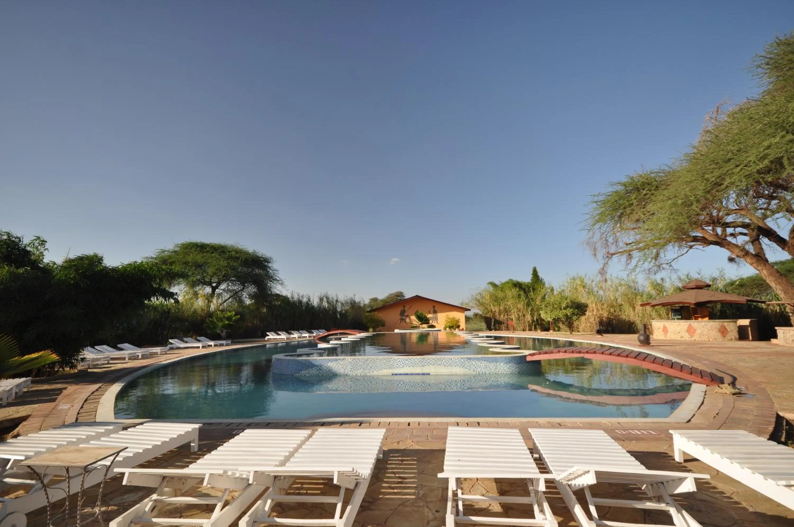 Swimming pool in Kilima Safari Camp