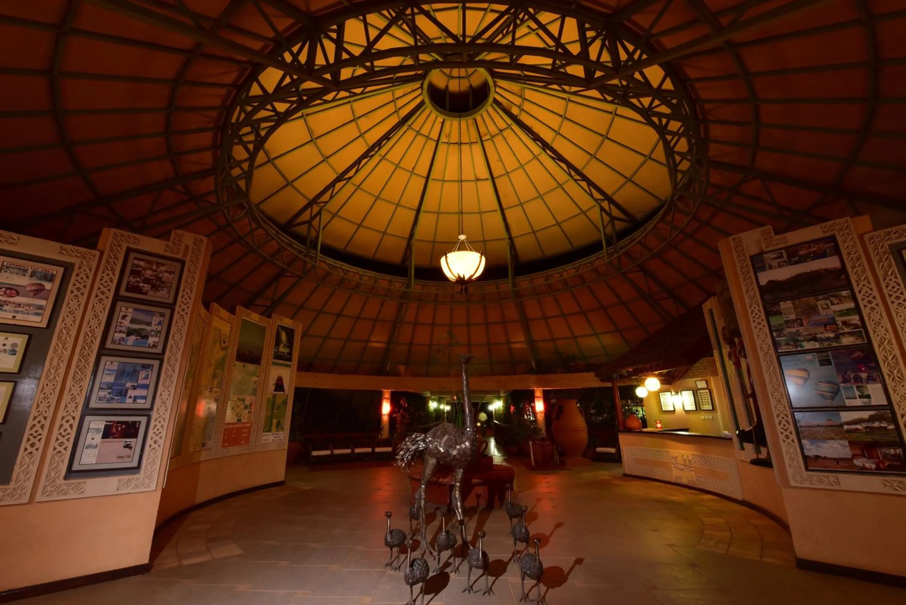 On site in Kilima Safari Camp