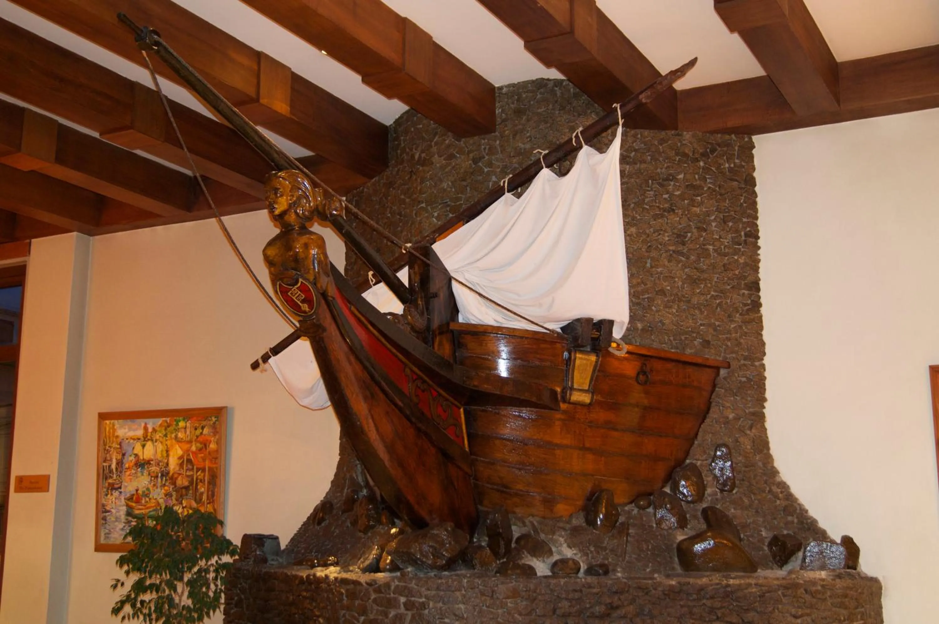 Decorative detail in Gran Hotel Vicente Costanera